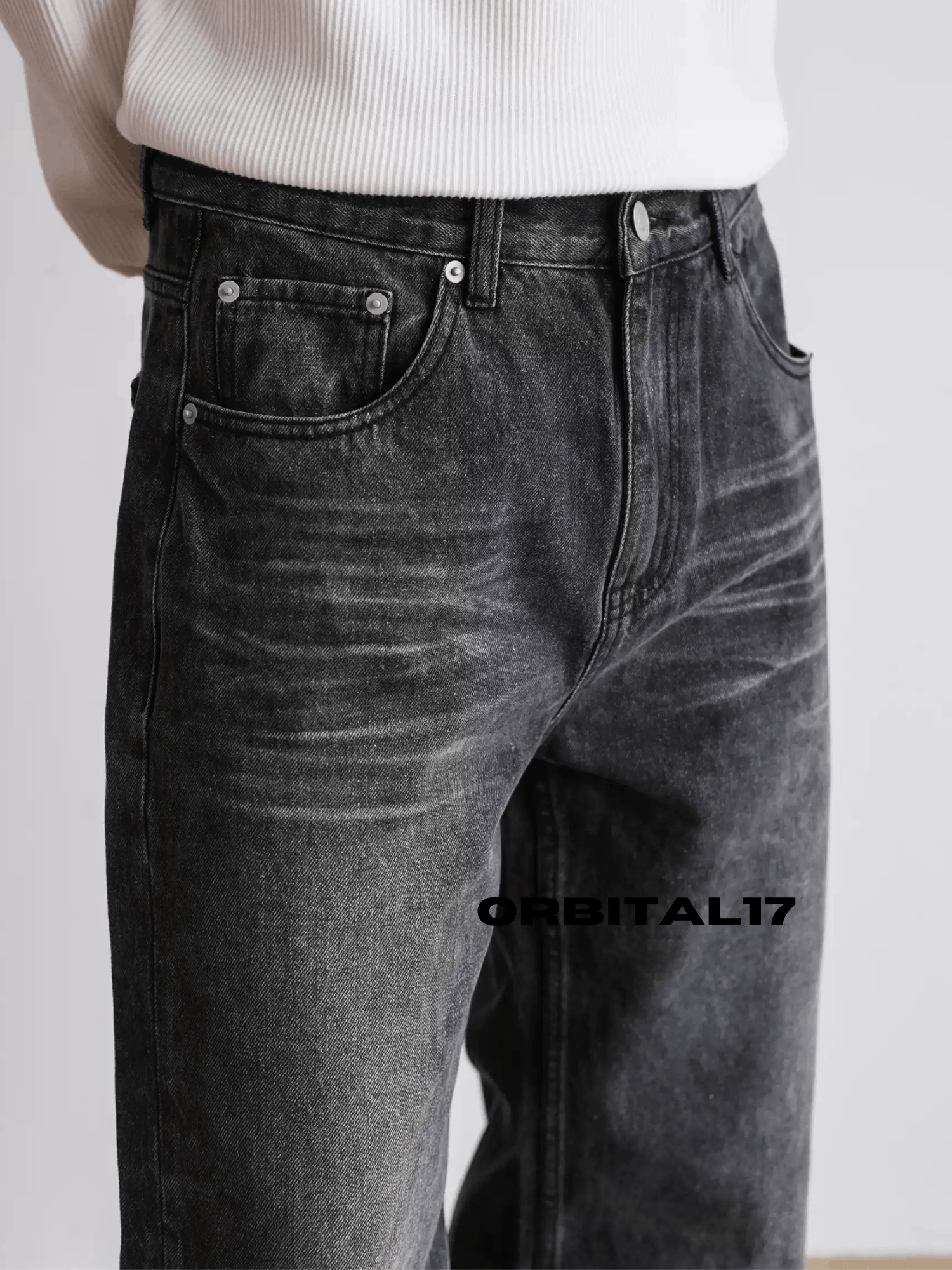 Jean Cleanfit Baggy Washed Denim Jeans Size US 29 - 3 Thumbnail