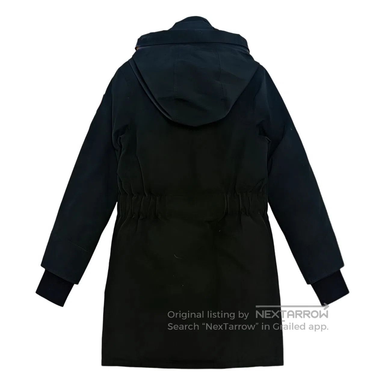 Canada Goose Canada Goose Black logo patch hoodie long-sleeved down jac Size US XXS / EU 40 - 2 Thumbnail