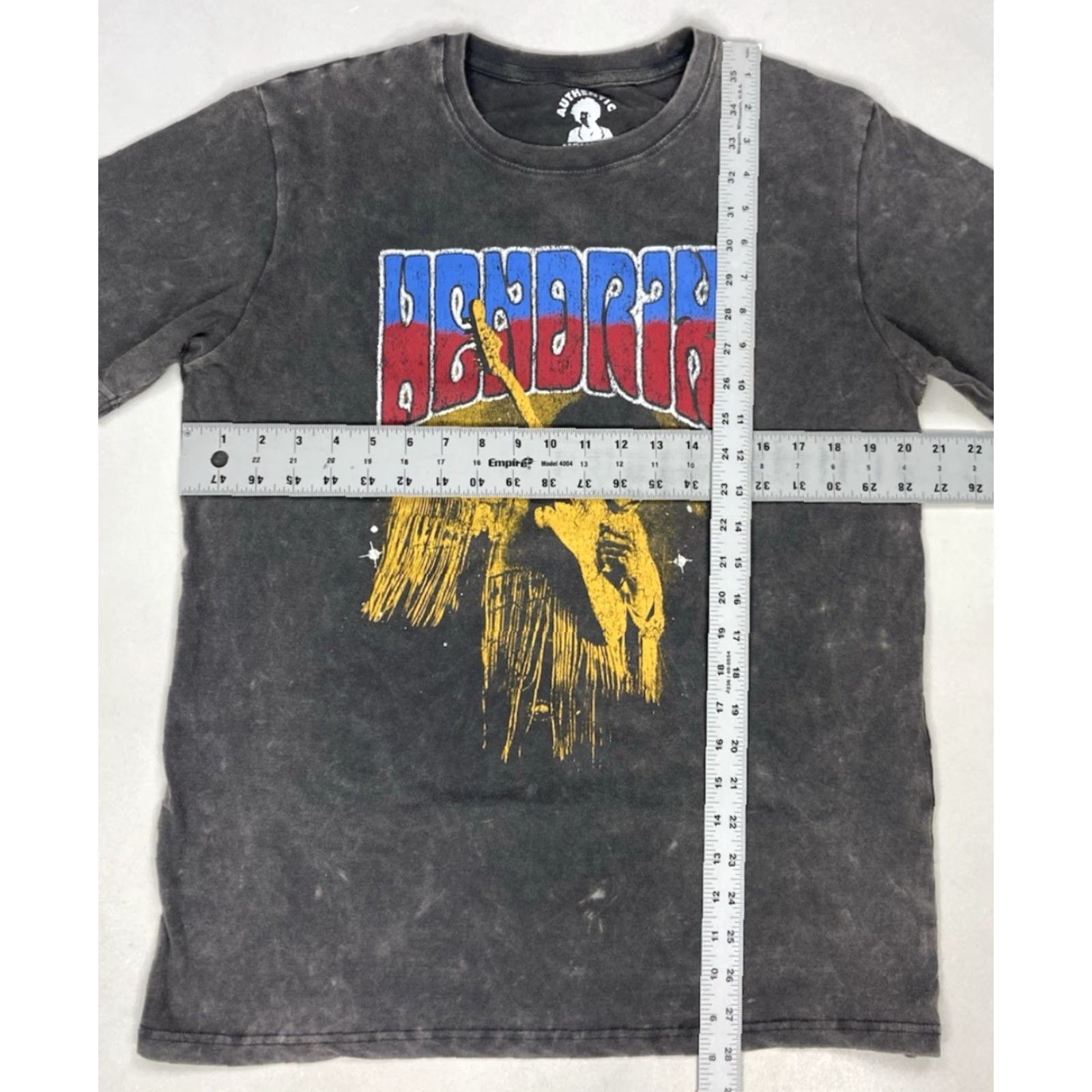 Vintage VINTAGE Jimi Hendrix Graphic T-shirt Men Medium Gray Washed Short Sleeve Music Apparel Shirts Size US M / EU 48-50 / 2 - 5 Thumbnail