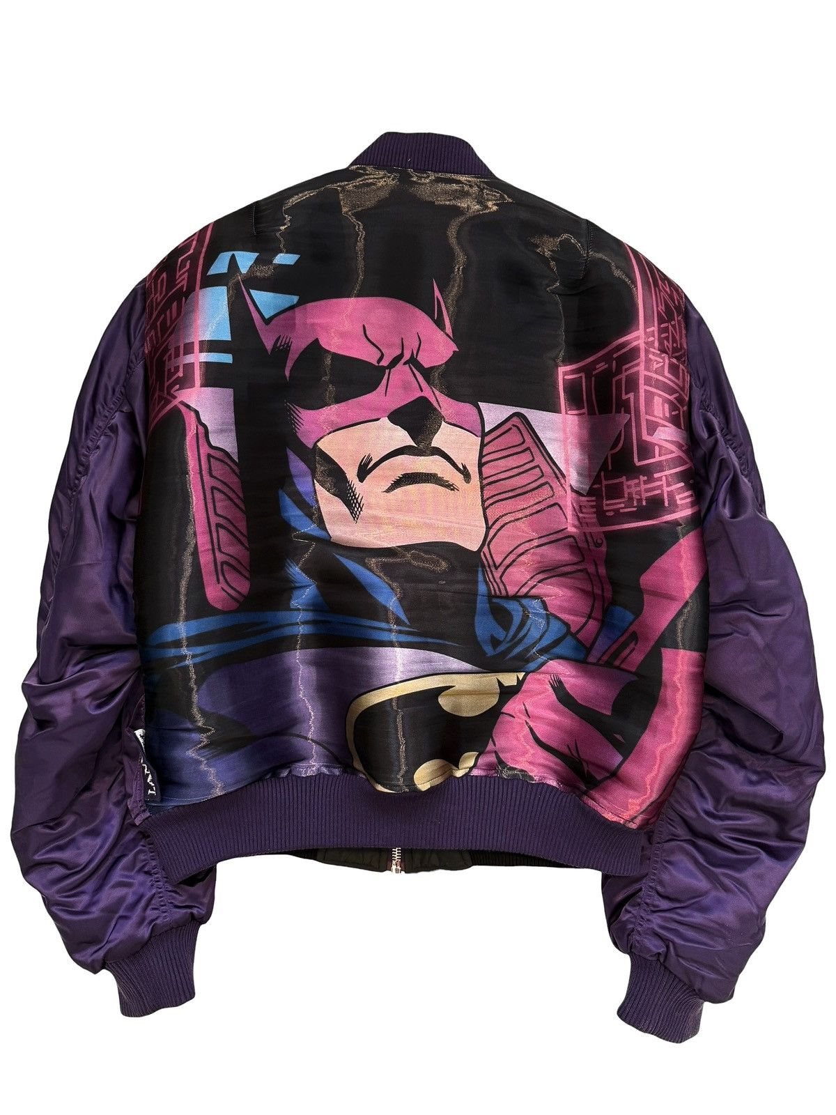 Lanvin DC Comics Batman Cyber Reflective Reversible Bomber Size US M / EU 48-50 / 2 - 1 Thumbnail