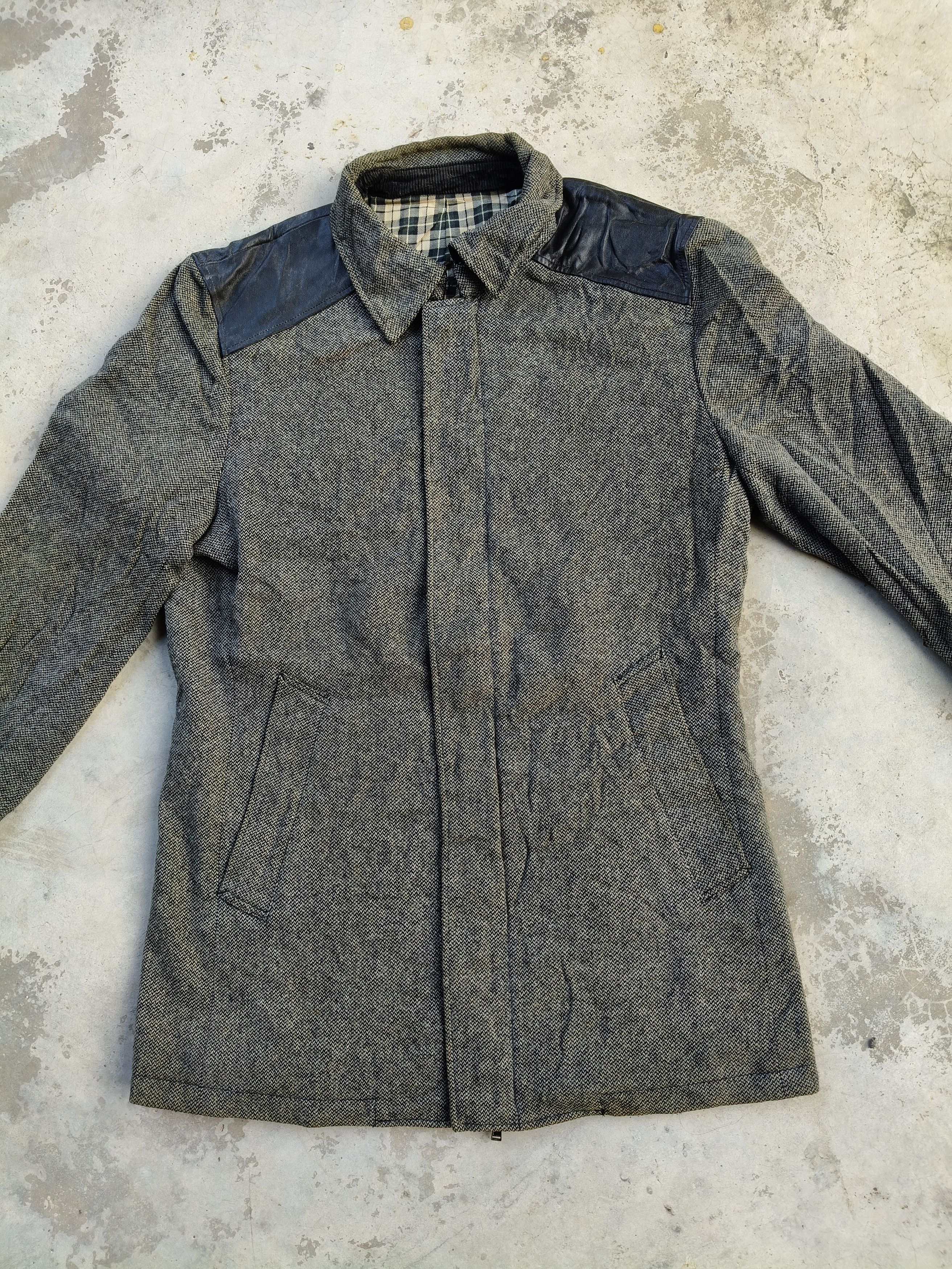 Japanese Brand Comme Ca Du Mode wool zipper Jacket Size US M / EU 48-50 / 2 - 5 Thumbnail