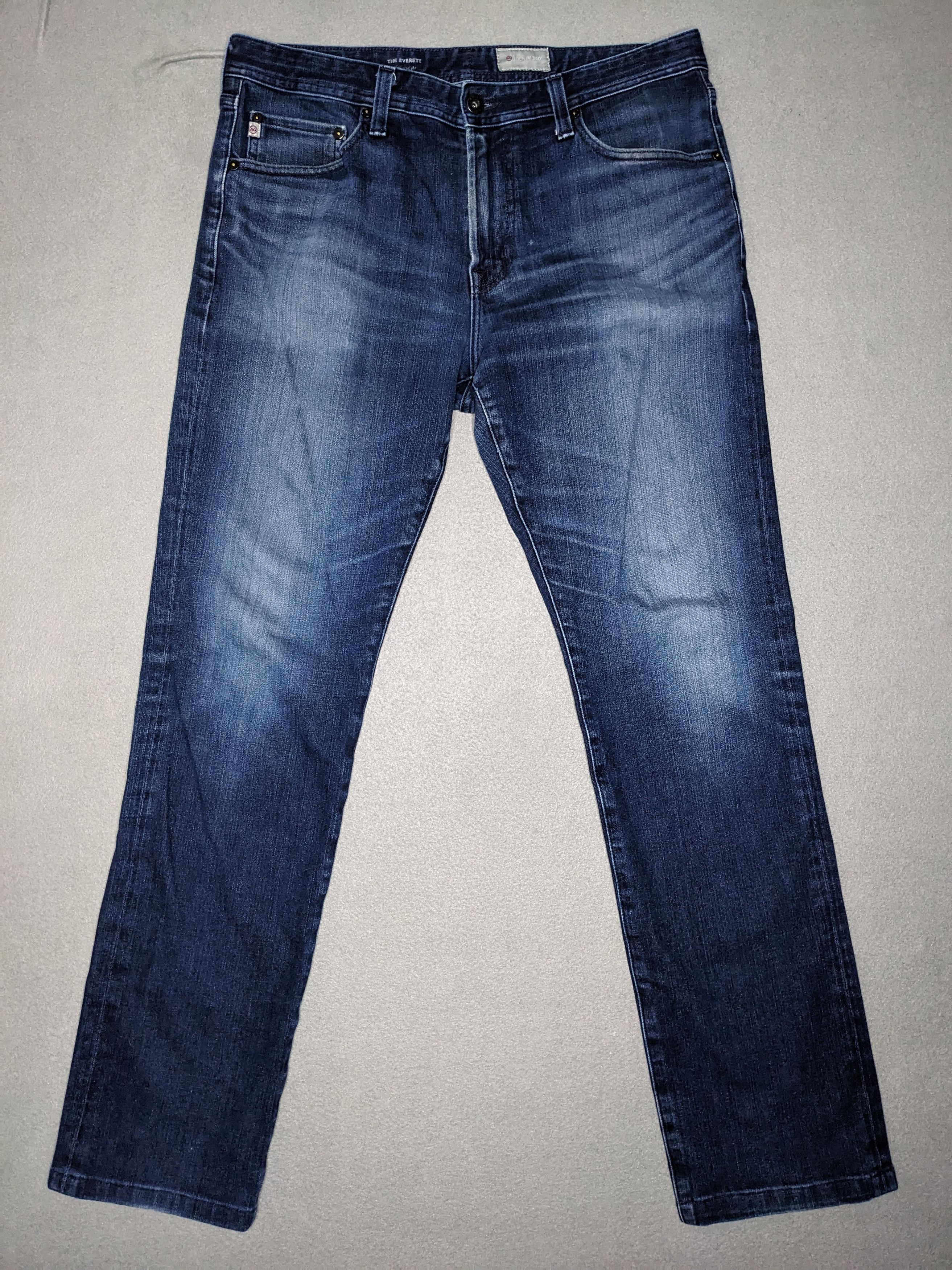AG Adriano Goldschmied AG Adriano Goldschmied Everett Jeans 34x32 Slim Straight Size US 34 / EU 50 - 1 Thumbnail