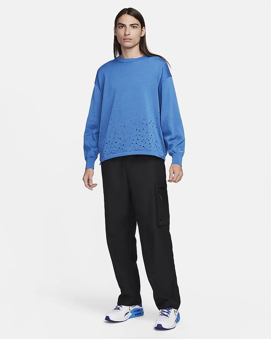 Nike Nike Sportswear Tech Pack Men Long-Sleeve Sweater Blue Size US L / EU 52-54 / 3 - 5 Thumbnail