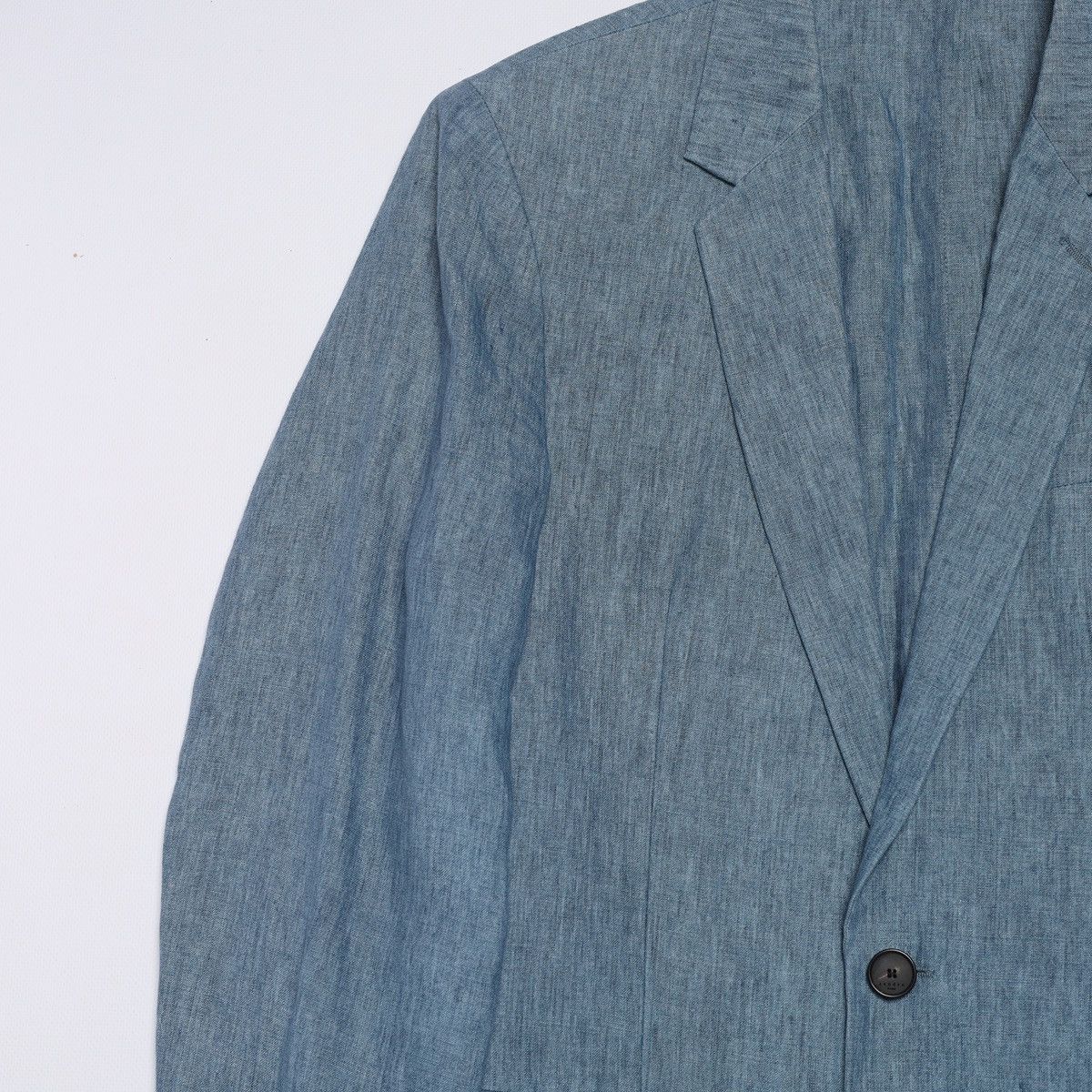 Sandro Sandro Linen Light Blazer Jacket Size 36R - 4 Thumbnail