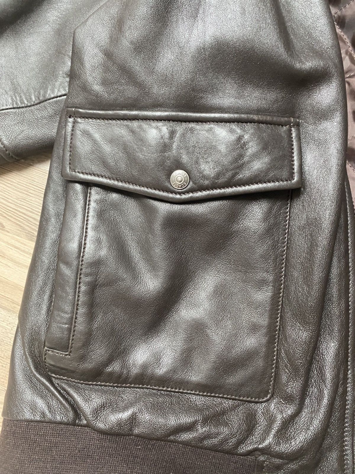 Schott Leather coat schott Size US L / EU 52-54 / 3 - 5 Thumbnail