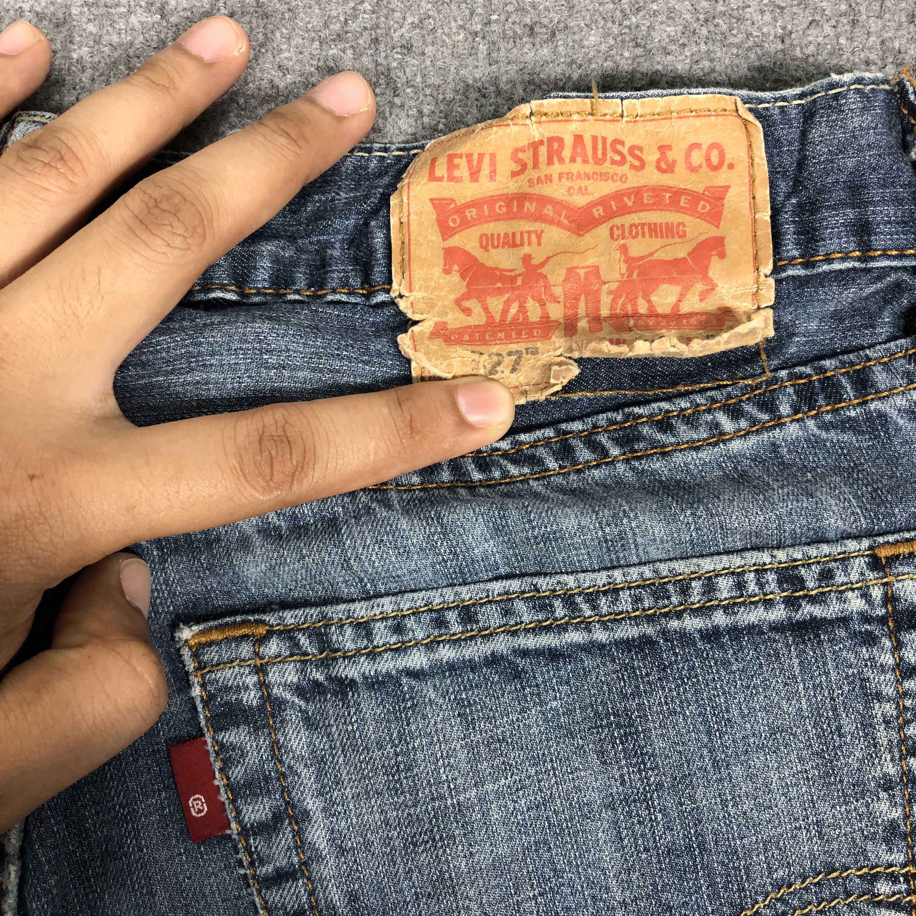 Levi's × Vintage Womens Vintage Levis 527 Jeans Flare Boot Cut L1114W Size 32" / US 10 / IT 46 - 8 Thumbnail