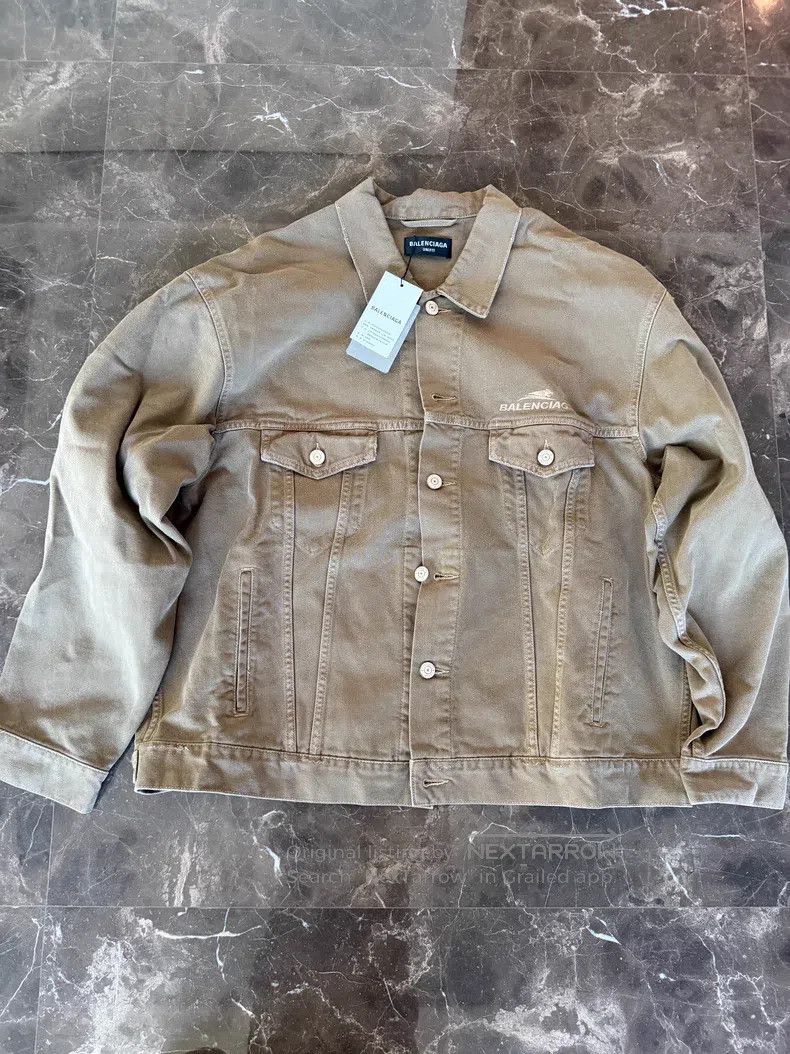 Balenciaga Balenciaga Denim Jacket Size US XS / EU 42 / 0 - 1 Thumbnail