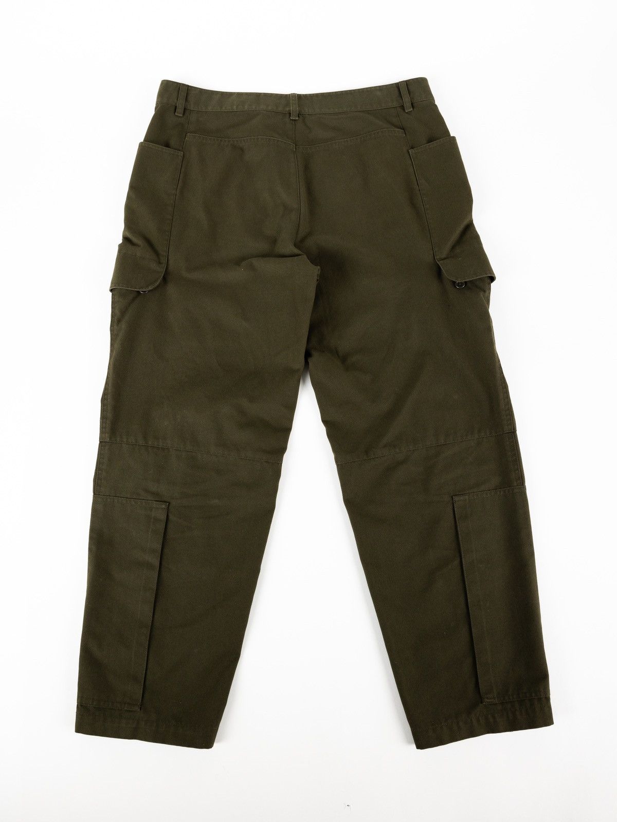 Helmut Lang Helmut Lang Green Cargo Pants Size US 36 / EU 52 - 2 Thumbnail