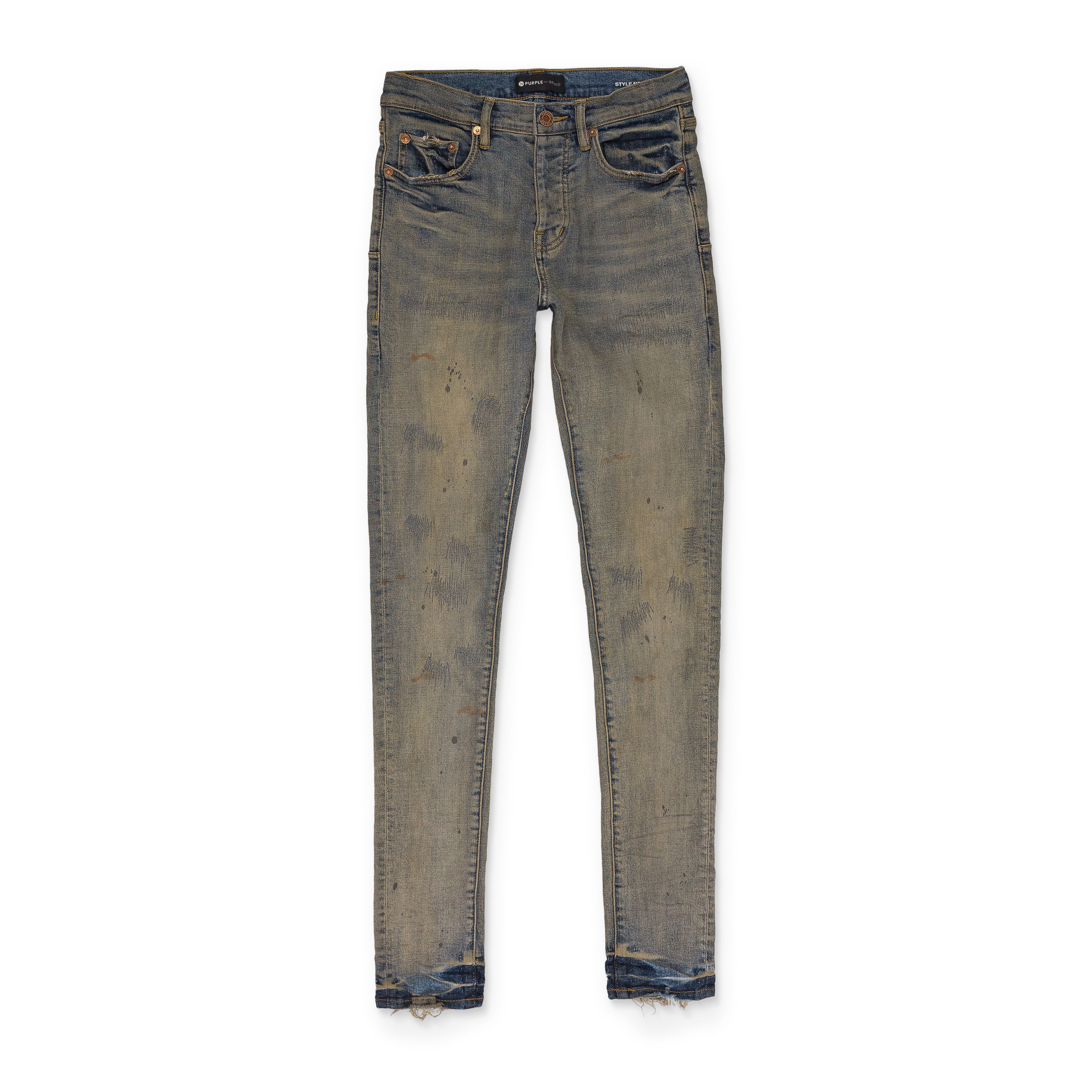 新品 PURPLE BRAND OIL SPILL スキニーデニム 31 新品 PURPLE BRAND OIL SPILL スキニーデニム 32 - メルカリ