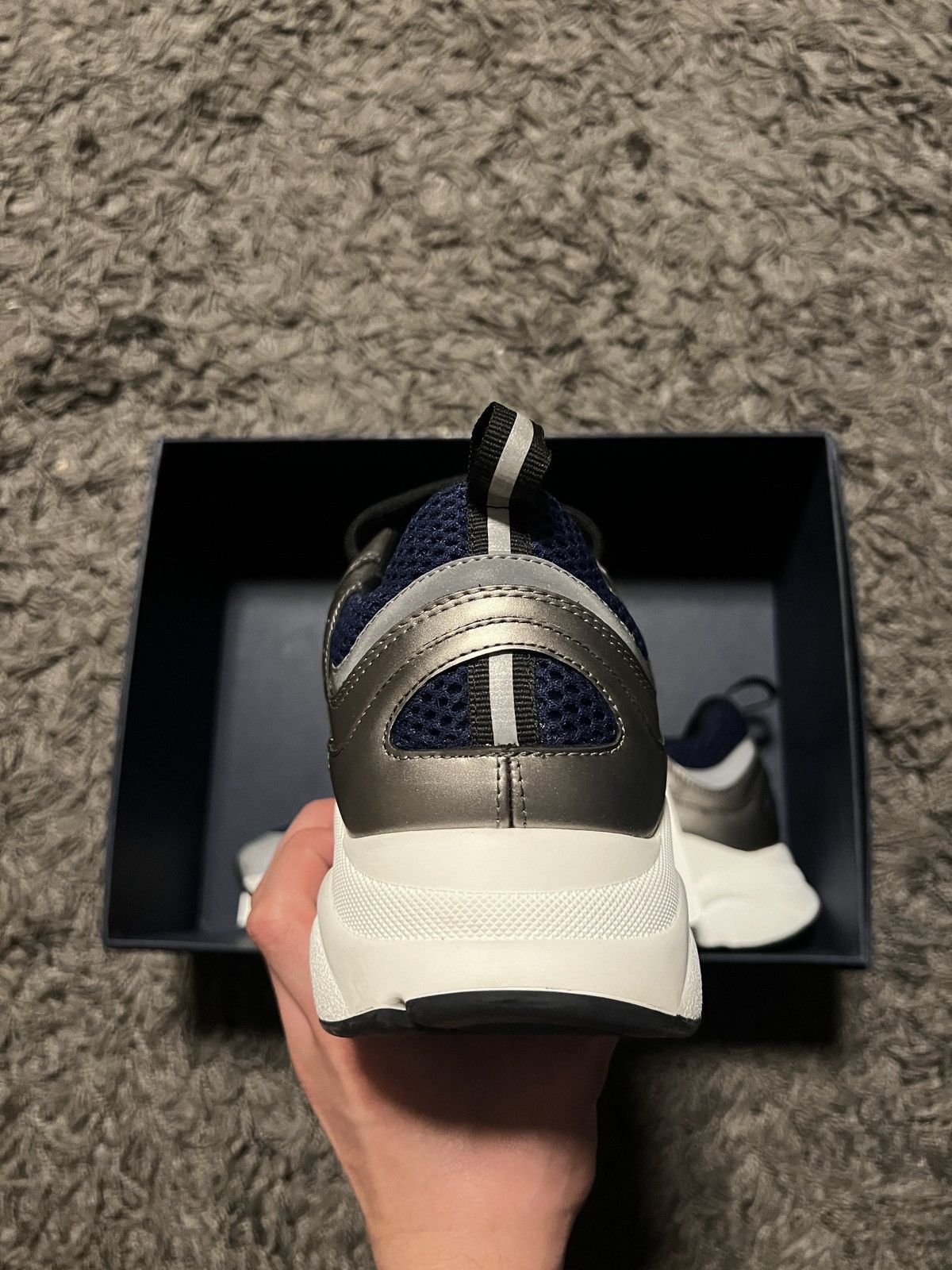 Christian Dior Monsieur × Dior B22 ‘Blue Silver’ Size US 9 / EU 42 - 4 Thumbnail