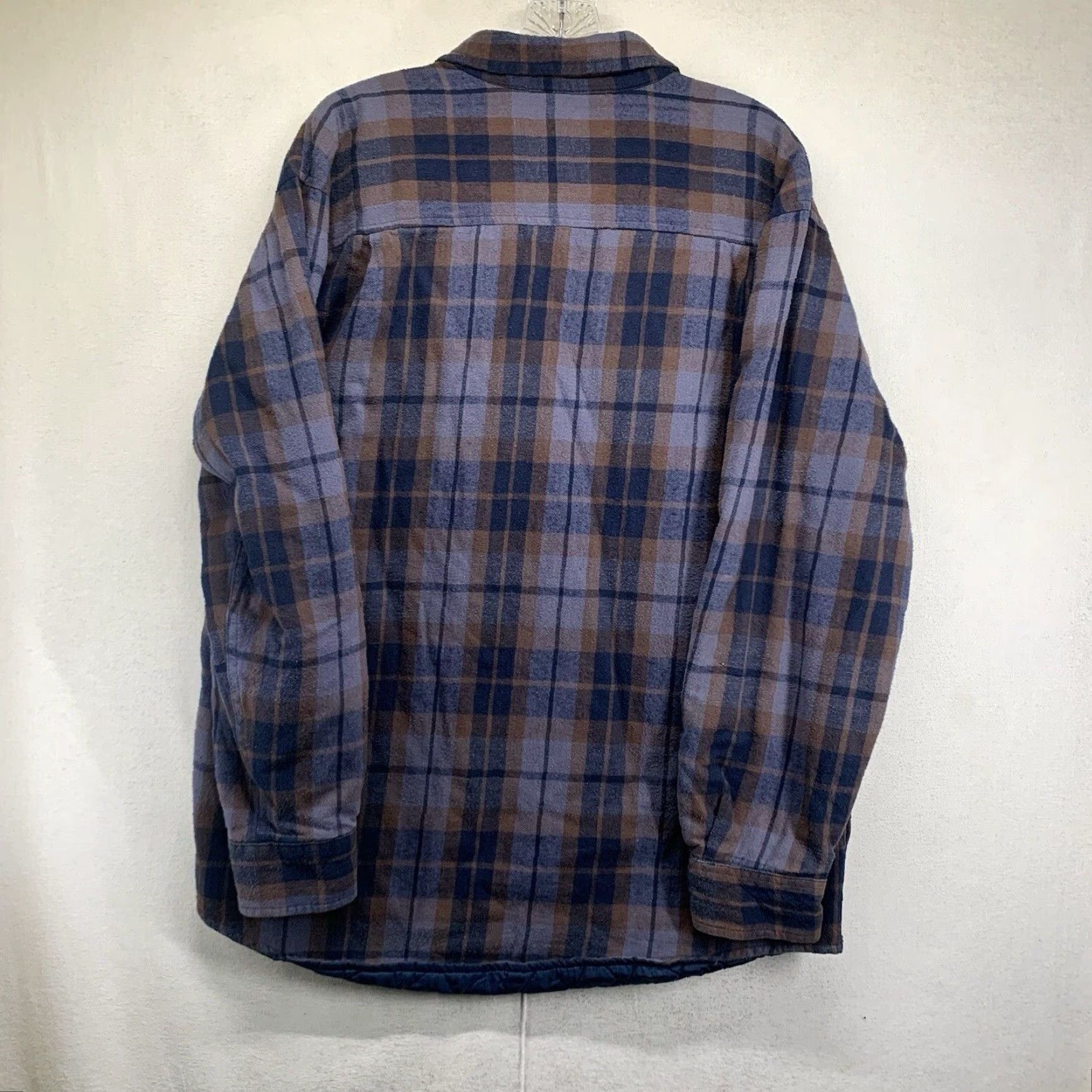 Rhythm VINTAGE 90s Rhythm Check Plaid Jacket Men Medium Purple Blue All Seasons Quilted Outdoor Streetwear Size US M / EU 48-50 / 2 - 3 Thumbnail