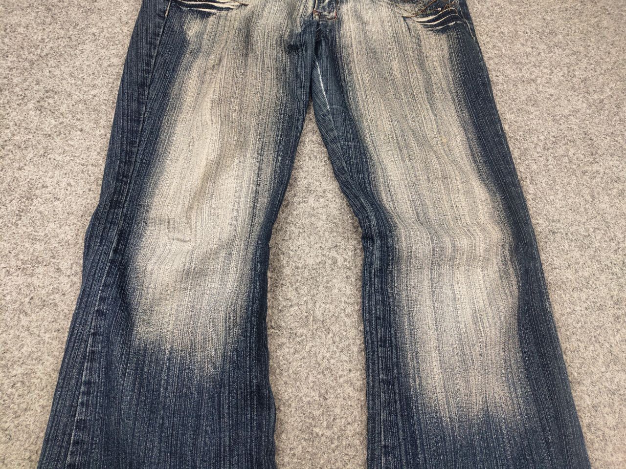 Le Grande Bleu (L.G.B.) Vintage Eclix le Grand Bleu Y2K Flared Jeans hysteric Size US 34 / EU 50 - 9 Thumbnail