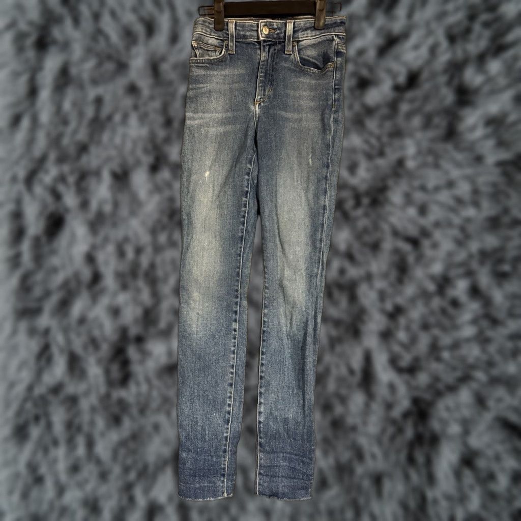 Vintage Joes Jeans Womens 25 Charlie High Rise Skinny Ankle Distressed Chic Streetwear Jeans Size 42" / US 20 - 1 Thumbnail