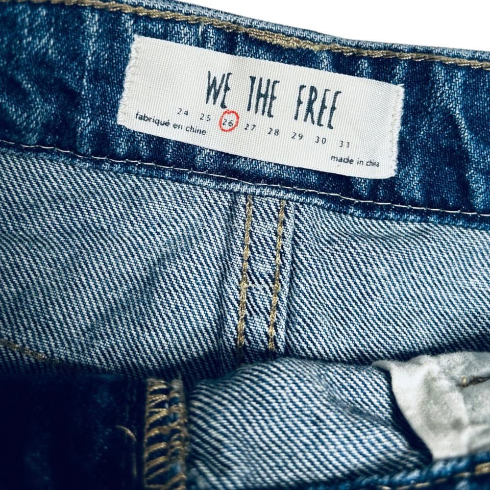 Free People Free People l Zip It Up Denim Skirt Size 26 Size 26" / US 2 / IT 38 - 7 Thumbnail