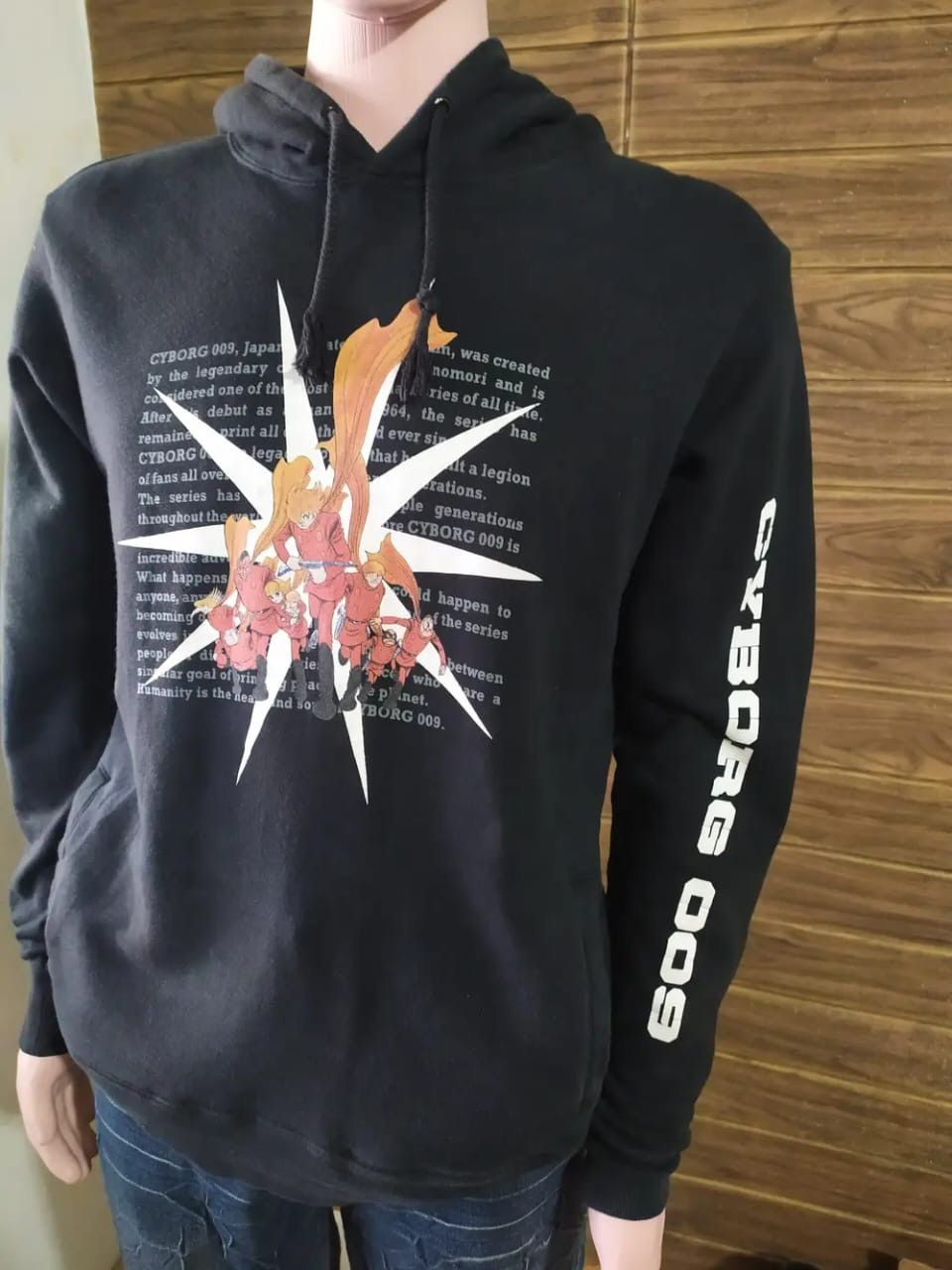 Japanese Brand Cyborg 009 Anime Hoodie By Doublefocus Size US M / EU 48-50 / 2 - 2 Thumbnail