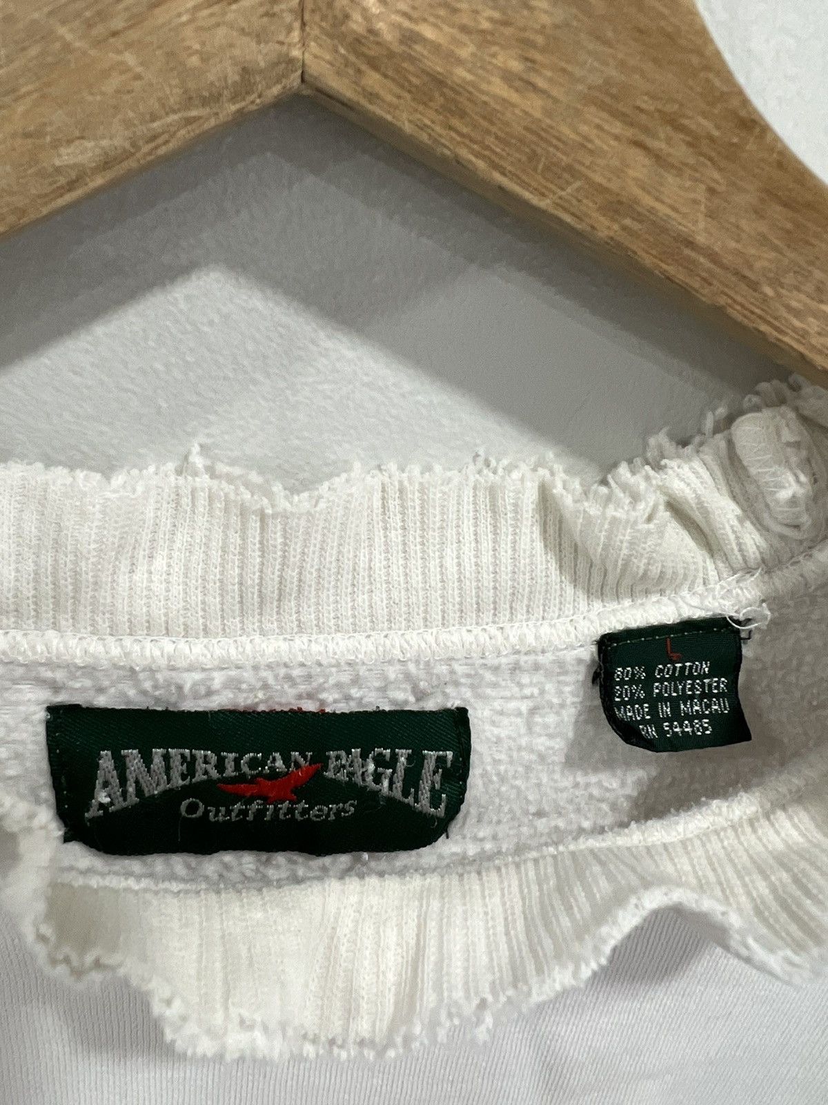 Vintage Vintage 90s American Eagle Sweater Big Print sweatshirt Size US XL / EU 56 / 4 - 4 Thumbnail