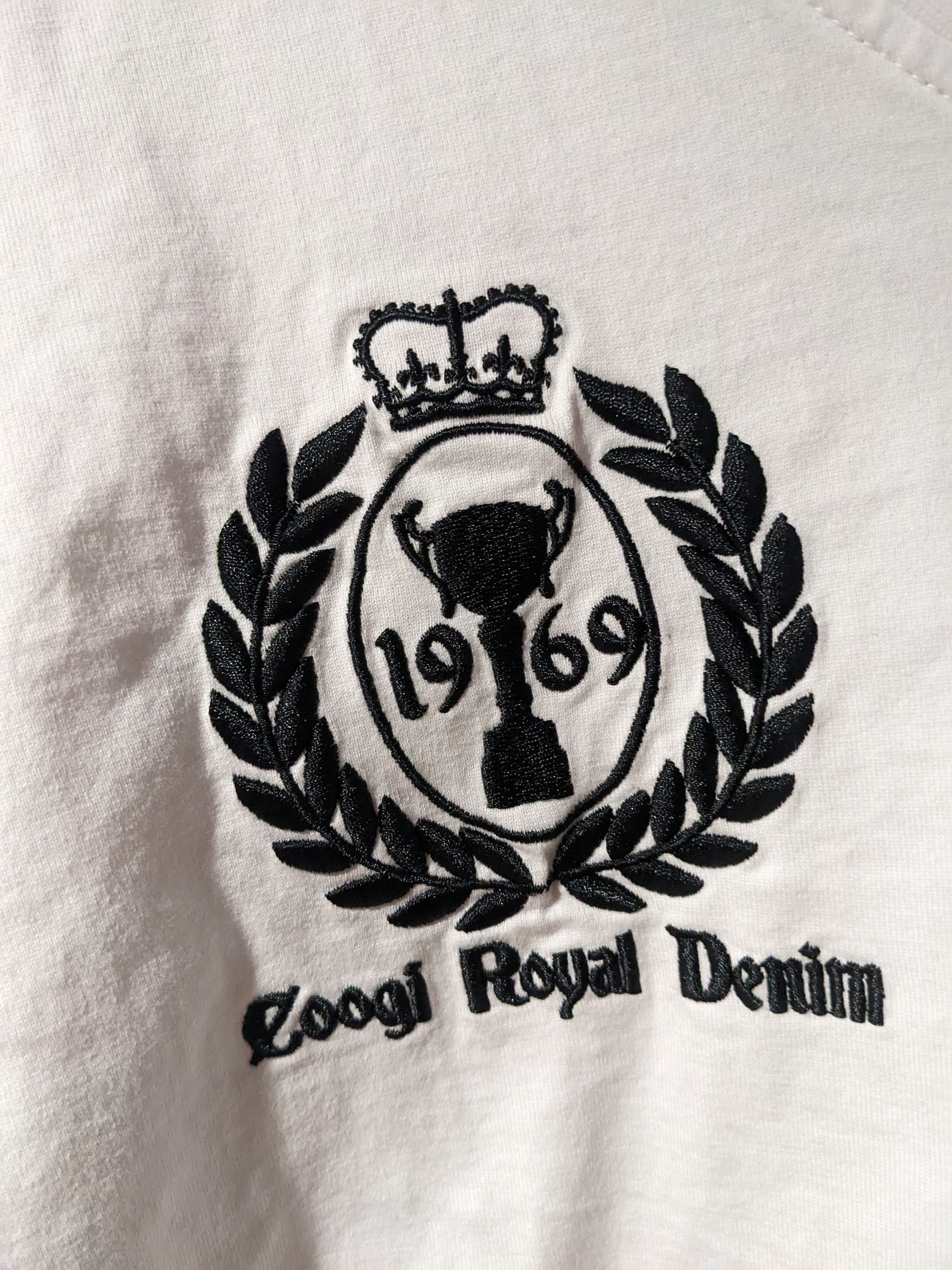 Coogi × Vintage Vintage Y2K Coogi Royal Denim 4XL Heavy Weight Long-Sleeve Size US XXL / EU 58 / 5 - 2 Thumbnail