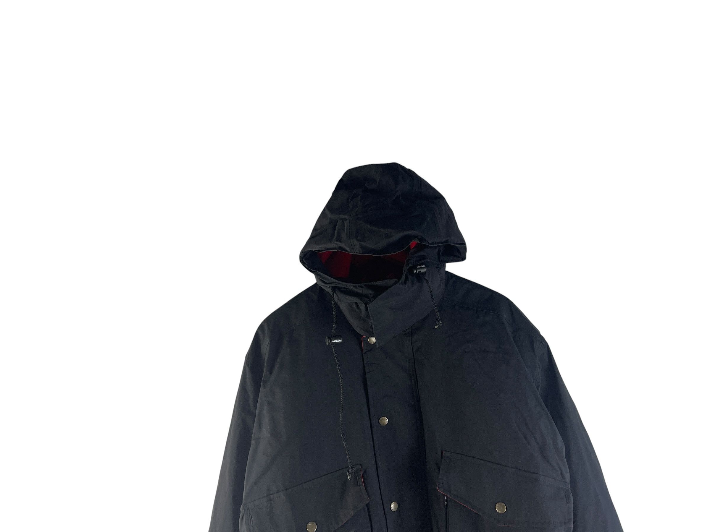 Japanese Brand Vintage Shimano Nexus Hyper Fishing Gear Hooded Jacket Size US M / EU 48-50 / 2 - 10 Thumbnail