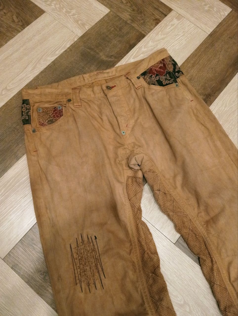 Mizra Jeans Kyoto VINTAGE MIZRA JAPAN DISTRESSED JEANS Size US 40 / EU 56 - 3 Thumbnail