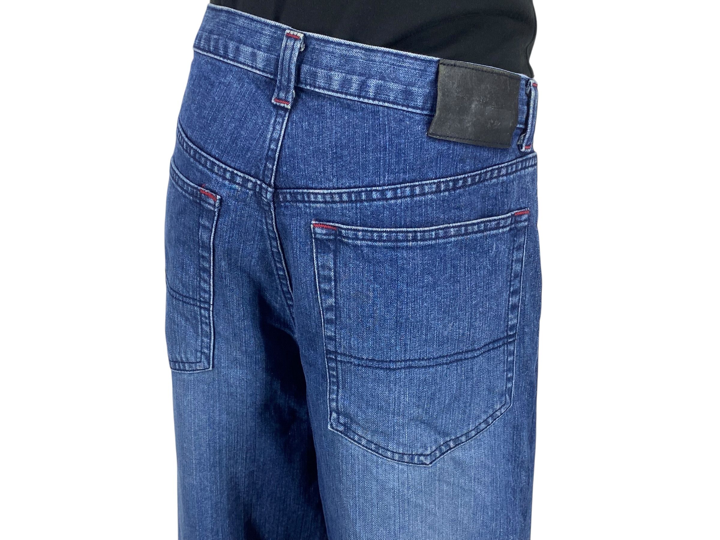 Japanese Brand Kriminal Jeans Hip Hop Skateboards Baggy Pants Size US 36 / EU 52 - 6 Thumbnail
