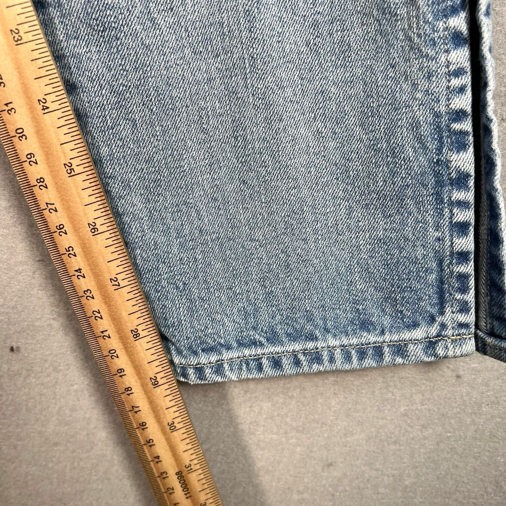 Levi's Vintage Levi's Made & Crafted Women's Straight Fit Jeans Size 6 Blue Denim High Rise 29" Inseam Size 28" / US 6 / IT 42 - 5 Thumbnail