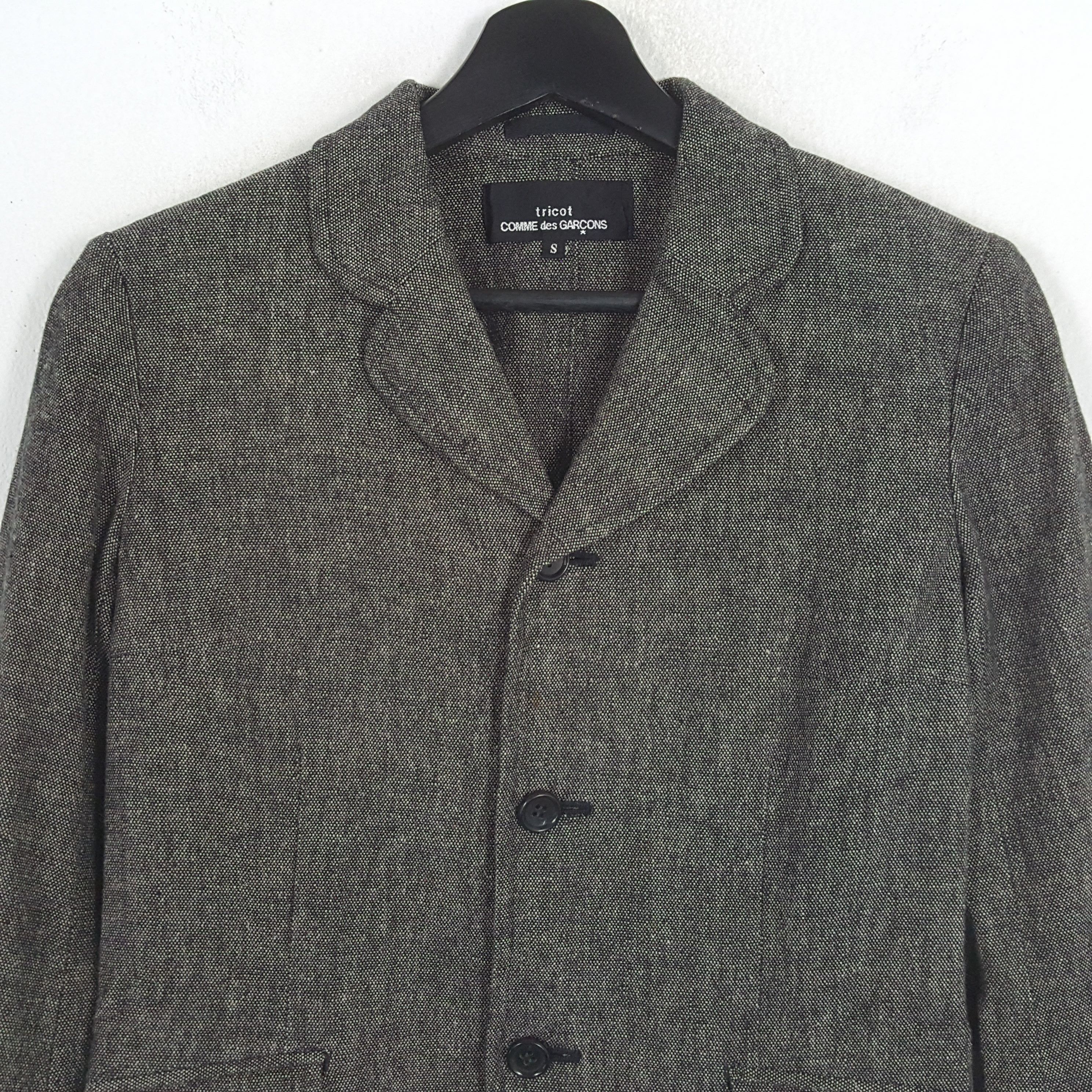 Japanese Brand × Tricot Comme des Garcons × Vintage TRICOT COMME DES GARCONS Japanese Brand Blazer Size XXS / US 00 / IT 34 - 2 Thumbnail