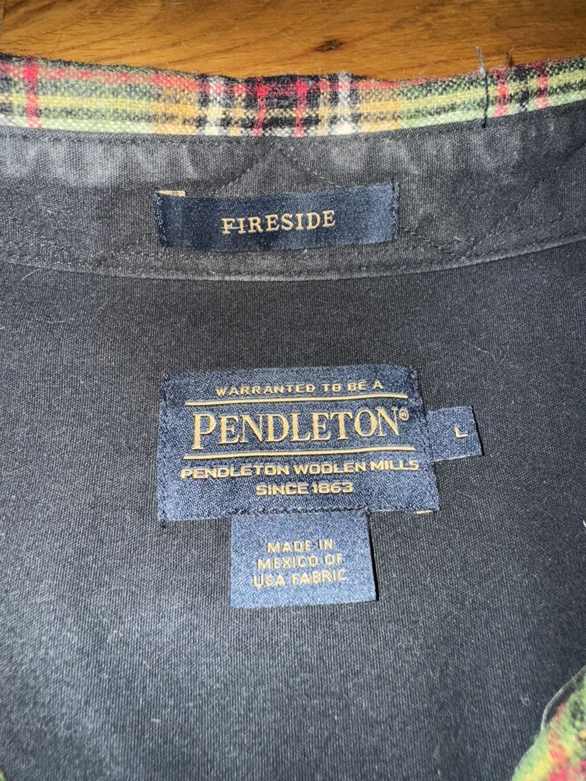 Pendleton Pendleton Wool Flannel Shirt size L Size US L / EU 52-54 / 3 - 3 Thumbnail