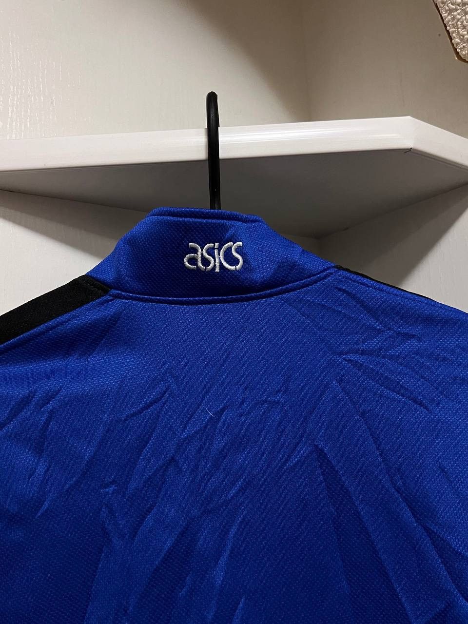Asics Vintage 00s Asics Leeds United Football Zip 1/4 Sweatshirt Size US L / EU 52-54 / 3 - 11 Thumbnail