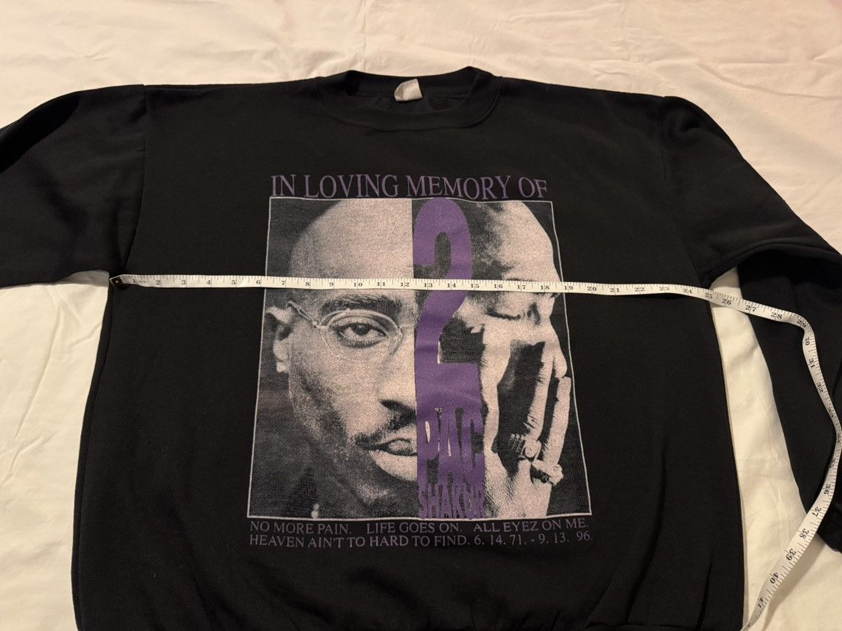 Other 1996 XL “IN LOVING MEMORY OF 2PAC SHAKUR” CREWNECK Size US XL / EU 56 / 4 - 3 Thumbnail
