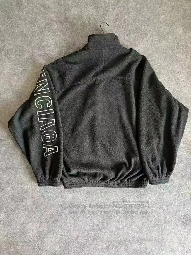 Balenciaga Balenciaga 23 New Big Logo Fleece Jacket. Size US S / EU 44-46 / 1 - 2 Thumbnail