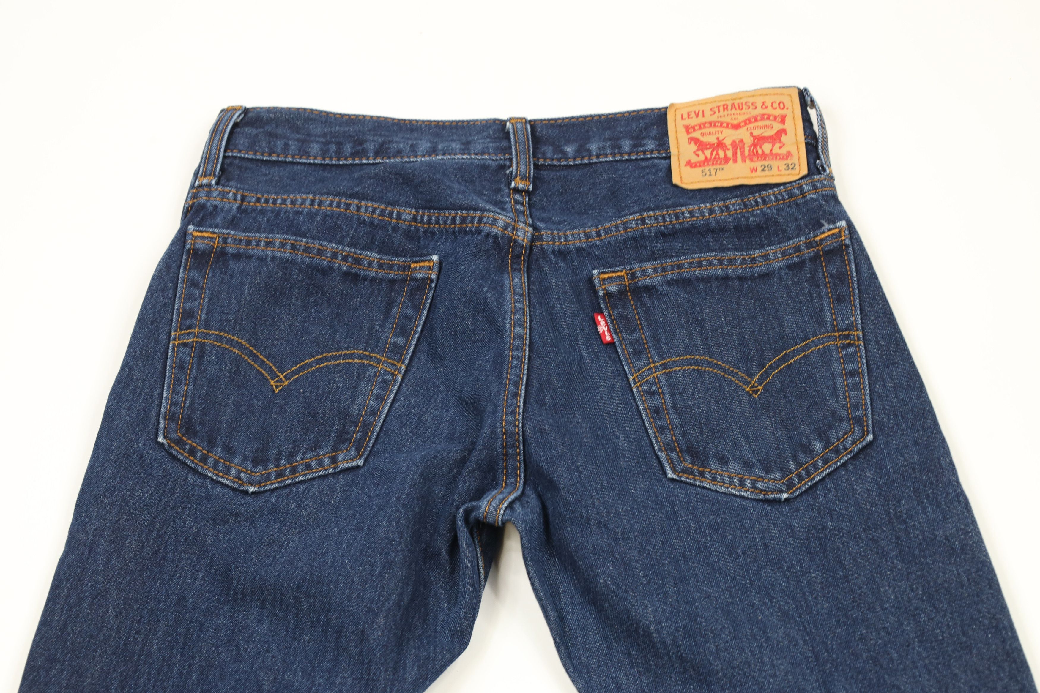 Levi's Vintage Y2K Levis 517 Flared Bootcut Denim Jeans Blue Size US 29 - 12 Thumbnail