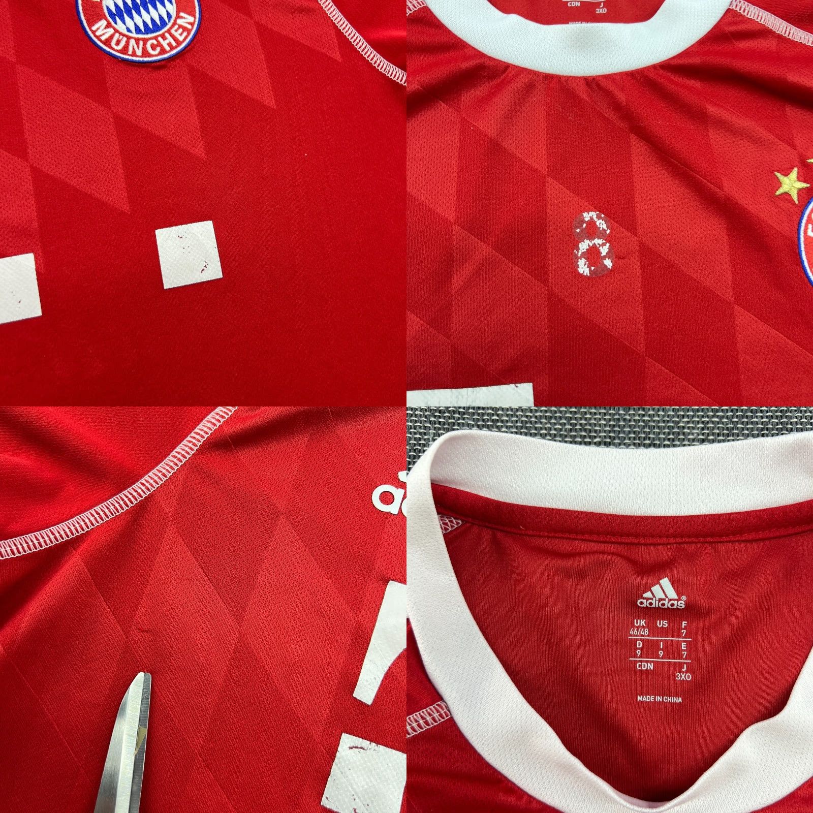 Adidas adidas Bayern Munich 2013 2014 Training Football Jersey XL Shirt Soccer Adidas Shirt XL Red Mens Football Jersey Size US XL / EU 56 / 4 - 8 Thumbnail