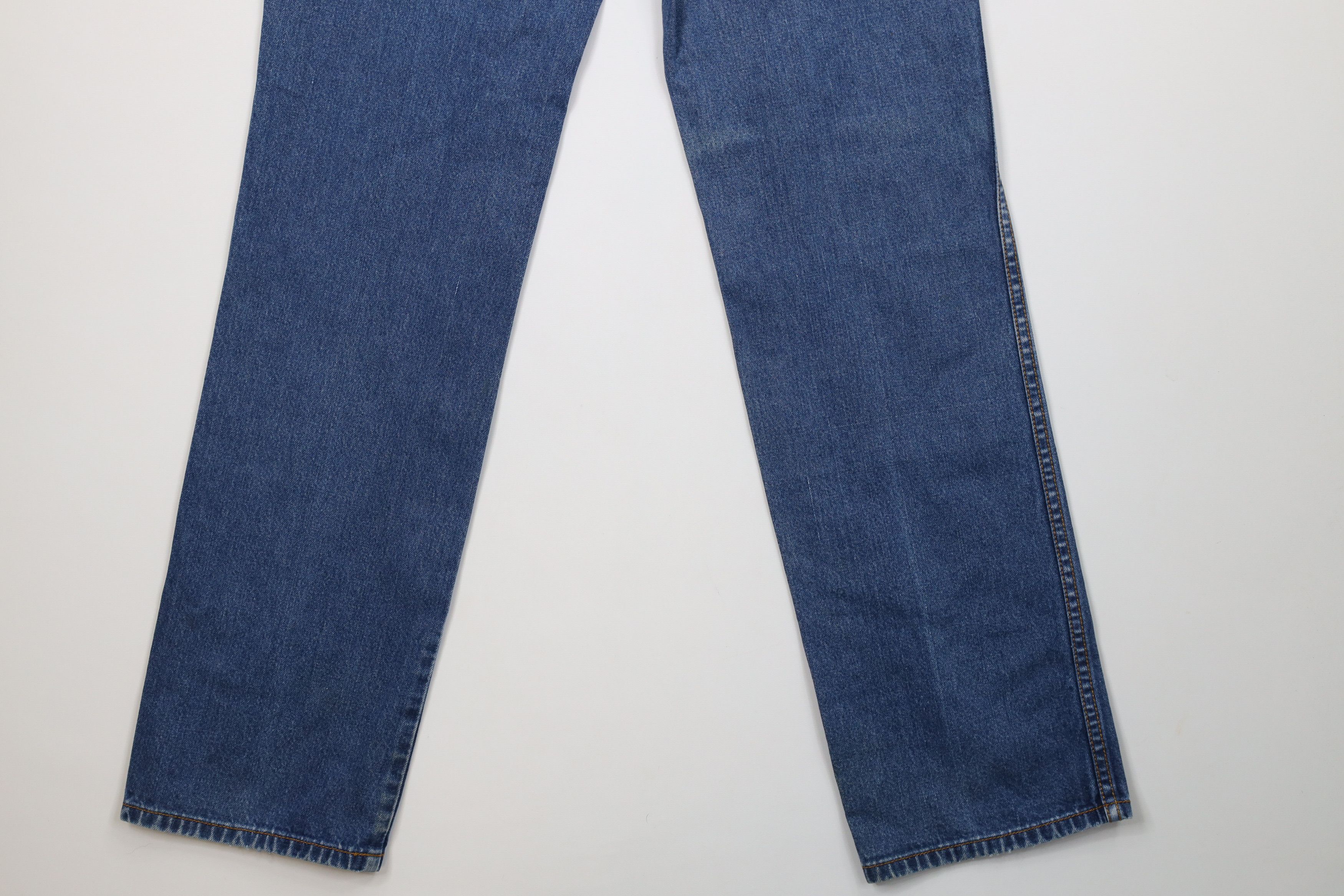 Vintage Vintage 70s 80s Streetwear Straight Leg Denim Jeans Blue Size 28" / US 6 / IT 42 - 11 Thumbnail