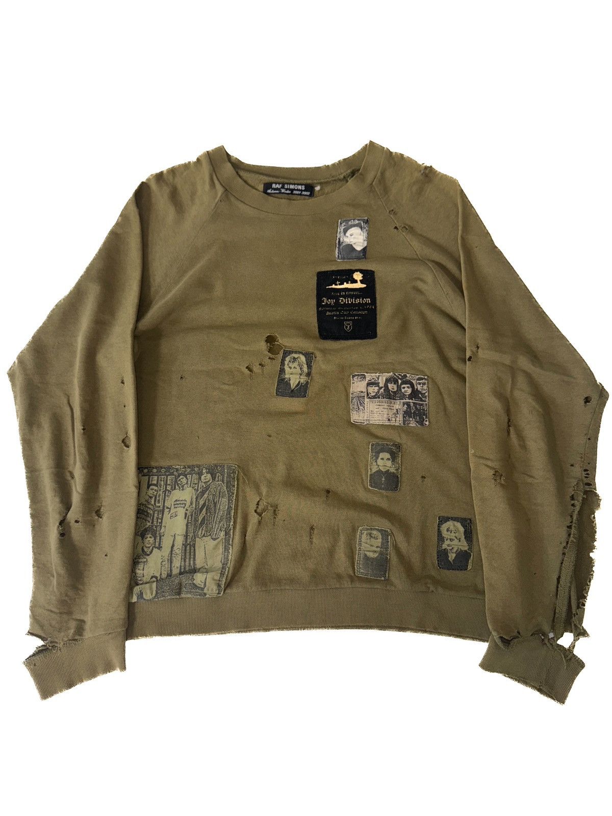 Raf Simons Raf Simons AW2001-2002 Riot Riot Riot crewneck Size US L / EU 52-54 / 3 - 2 Thumbnail