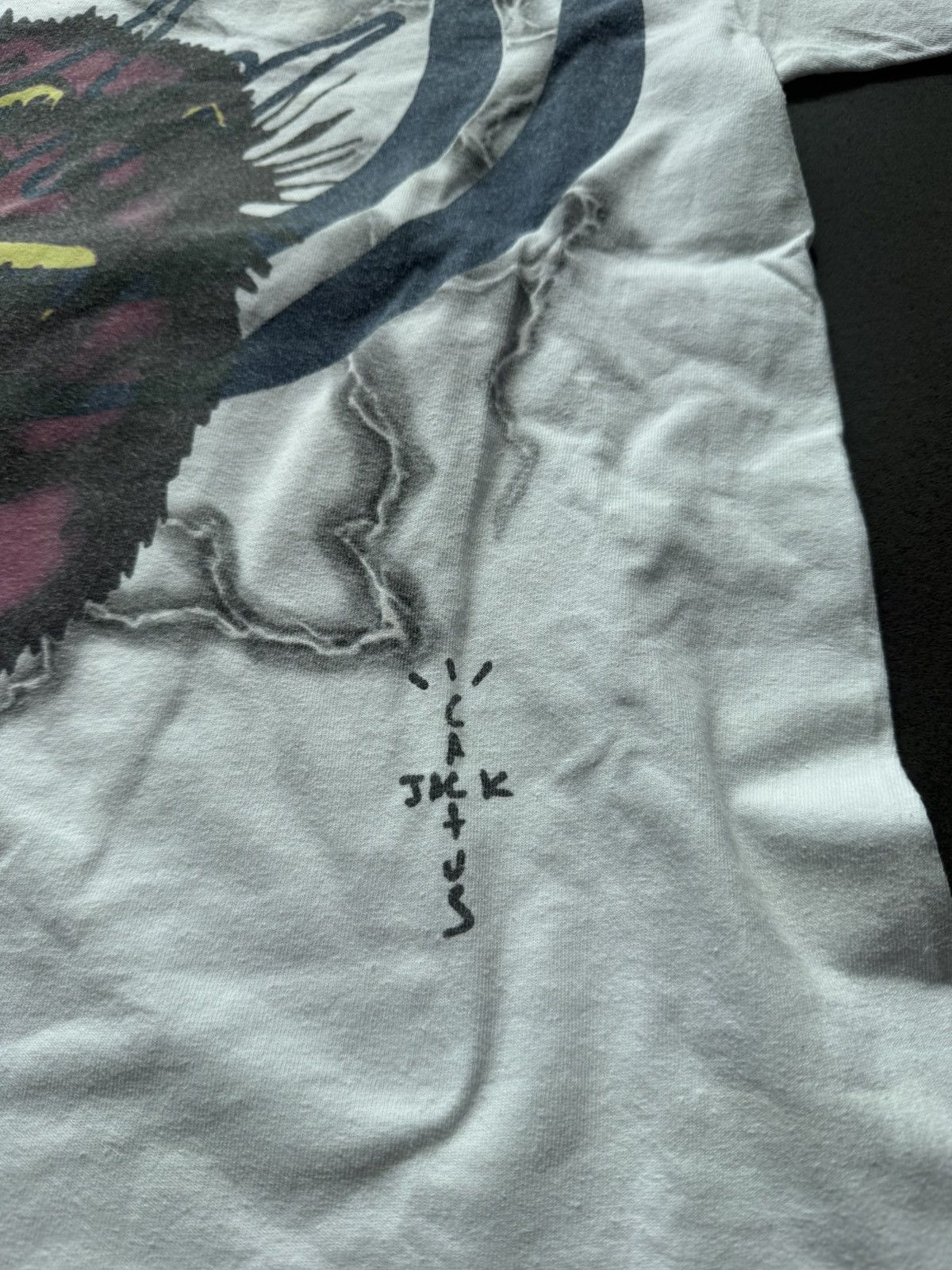 Travis Scott Travis Scott Cactus Jack for Fragment Sunrise T-Shirt White Size US S / EU 44-46 / 1 - 3 Thumbnail