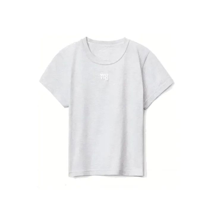 Alexander Wang Alexander Wang SS22 Logo Short Sleeve T-Shirt 0079 Size L / US 10 / IT 46 - 1 Thumbnail