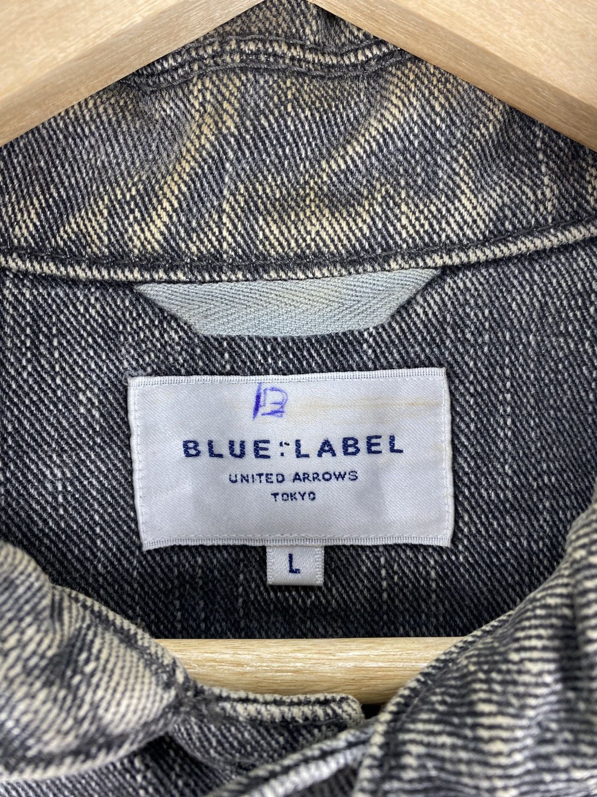 United Arrows Vintage Y2K Denim Chore Jacket Workwear Style Button Up Size US L / EU 52-54 / 3 - 12 Thumbnail