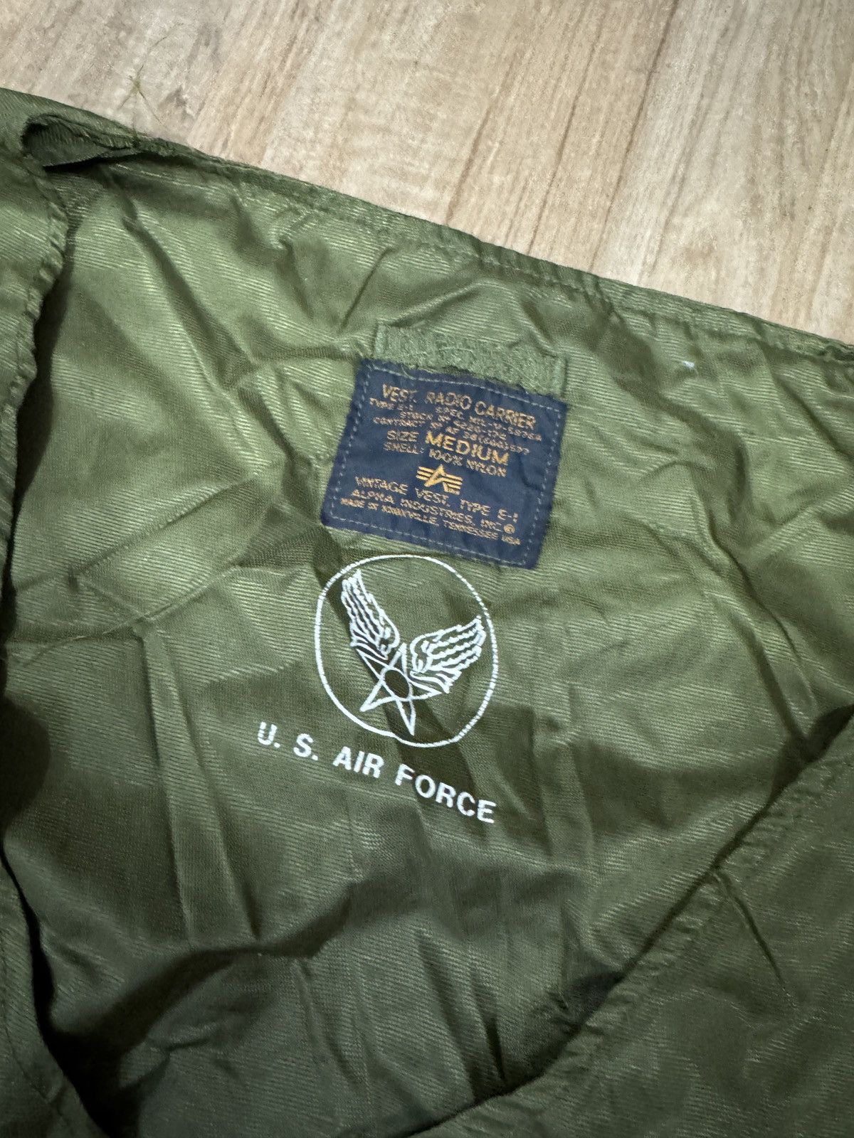 Alpha Industries vintage alpha industries radio carrier vest Size US L / EU 52-54 / 3 - 2 Thumbnail