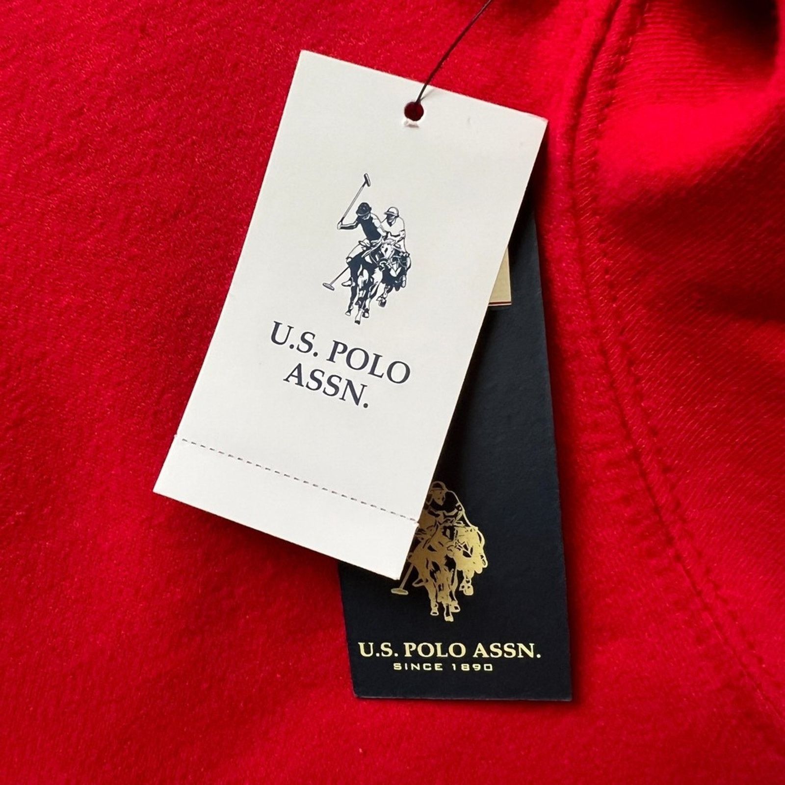 U.S. Polo Assn. US Polo Red Hooded Jacket, M Size M / US 6-8 / IT 42-44 - 6 Thumbnail