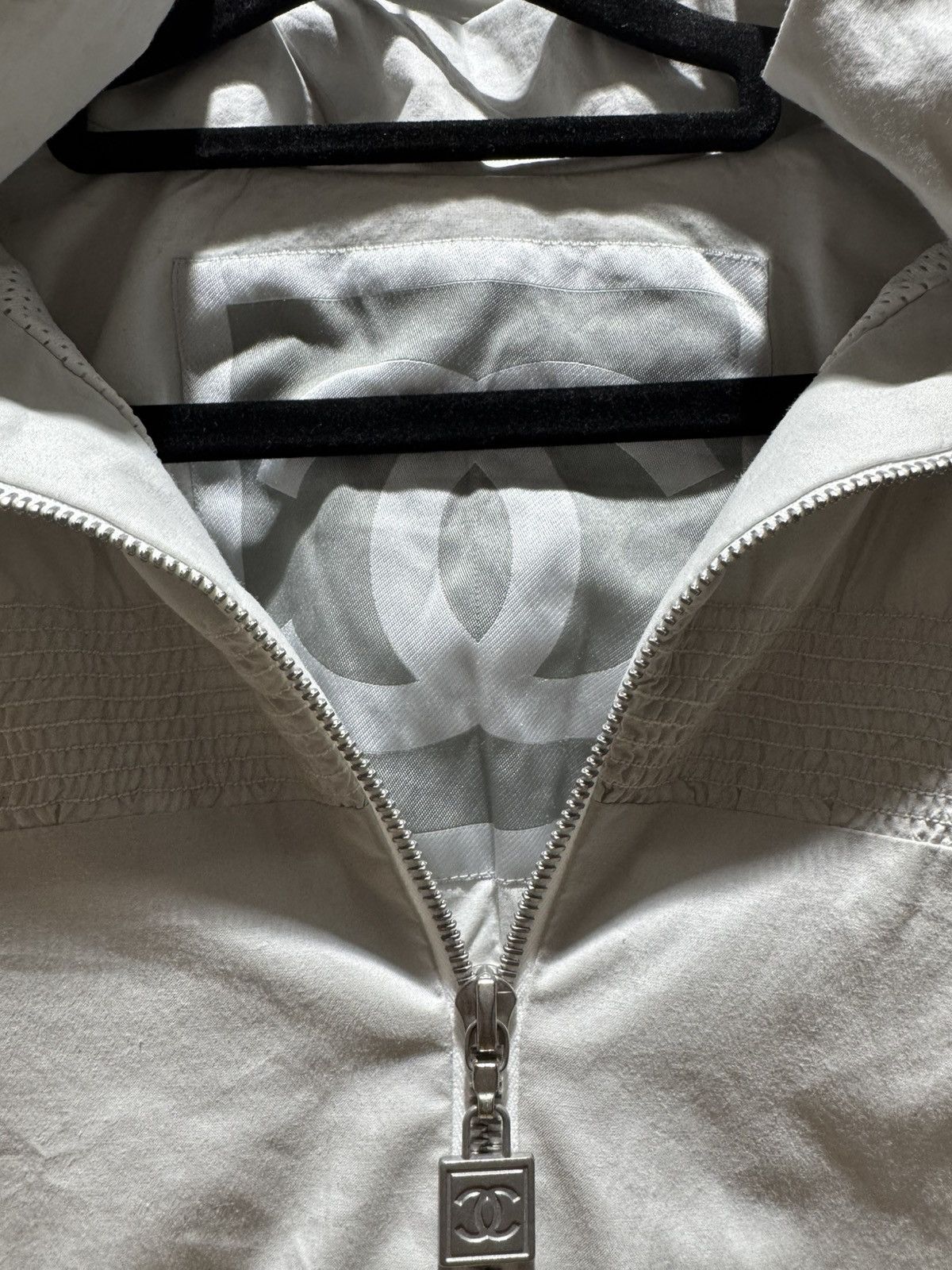 Chanel Chanel Sport 2000s Archive Windbreaker CC Logo Jacket Size US M / EU 48-50 / 2 - 5 Thumbnail