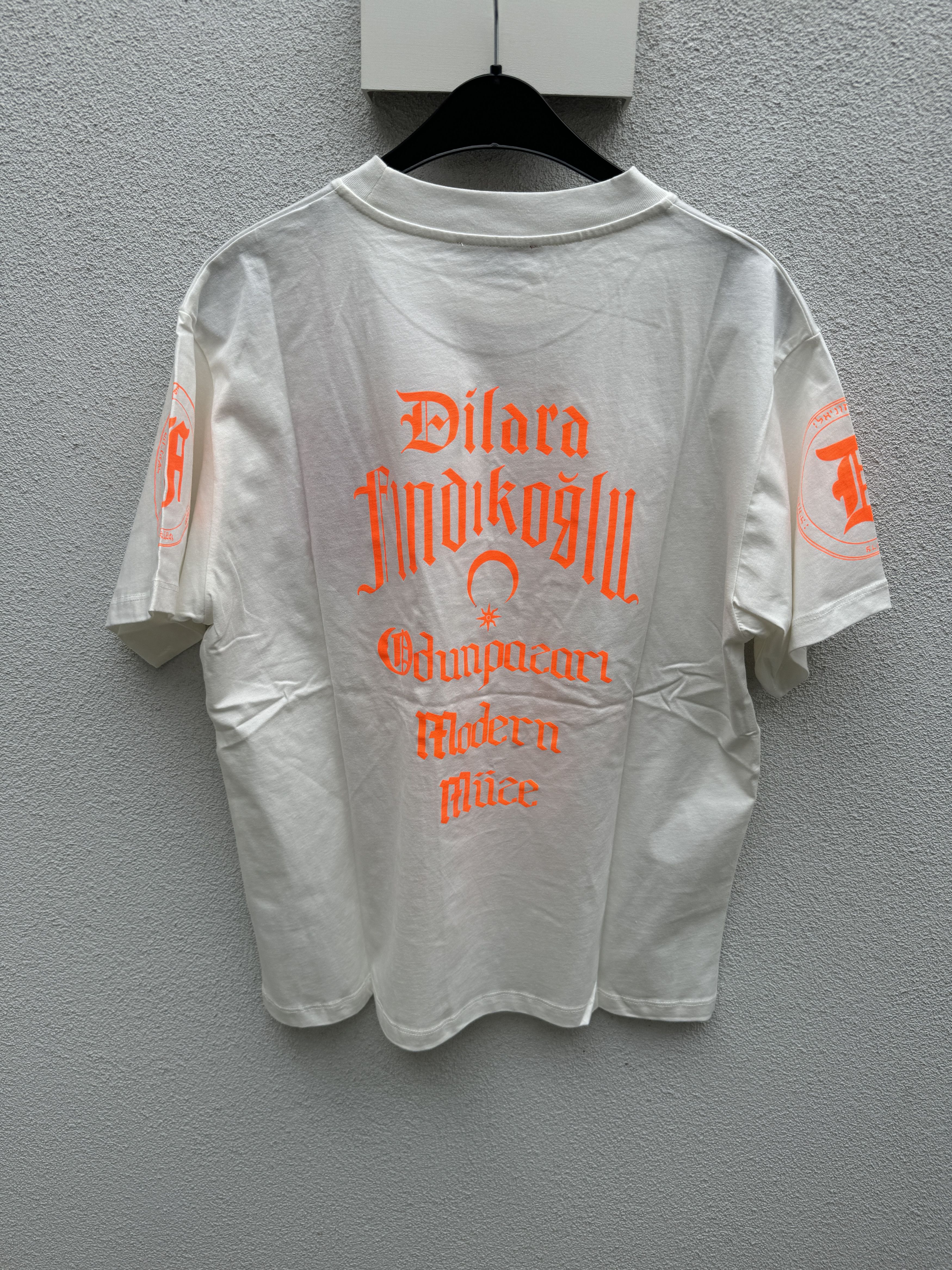 Dilara Findikoglu Dilara Findikoglu Unisex Neon Orange Cybele Goddess Print Size US L / EU 52-54 / 3 - 2 Thumbnail