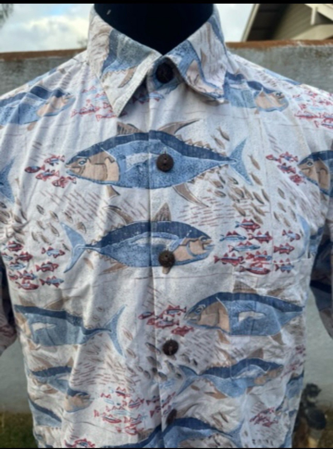 Kahala PreOwned Kahala Hawaiian Print Multicolored Men's M Size US M / EU 48-50 / 2 - 3 Thumbnail