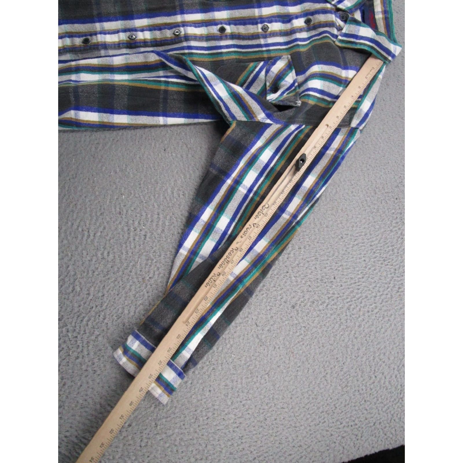 BB Dakota VINTAGE Dakota Plaid Button Up Flannel Shirt Mens Size L Pockets Outdoors Camp Size US L / EU 52-54 / 3 - 7 Thumbnail