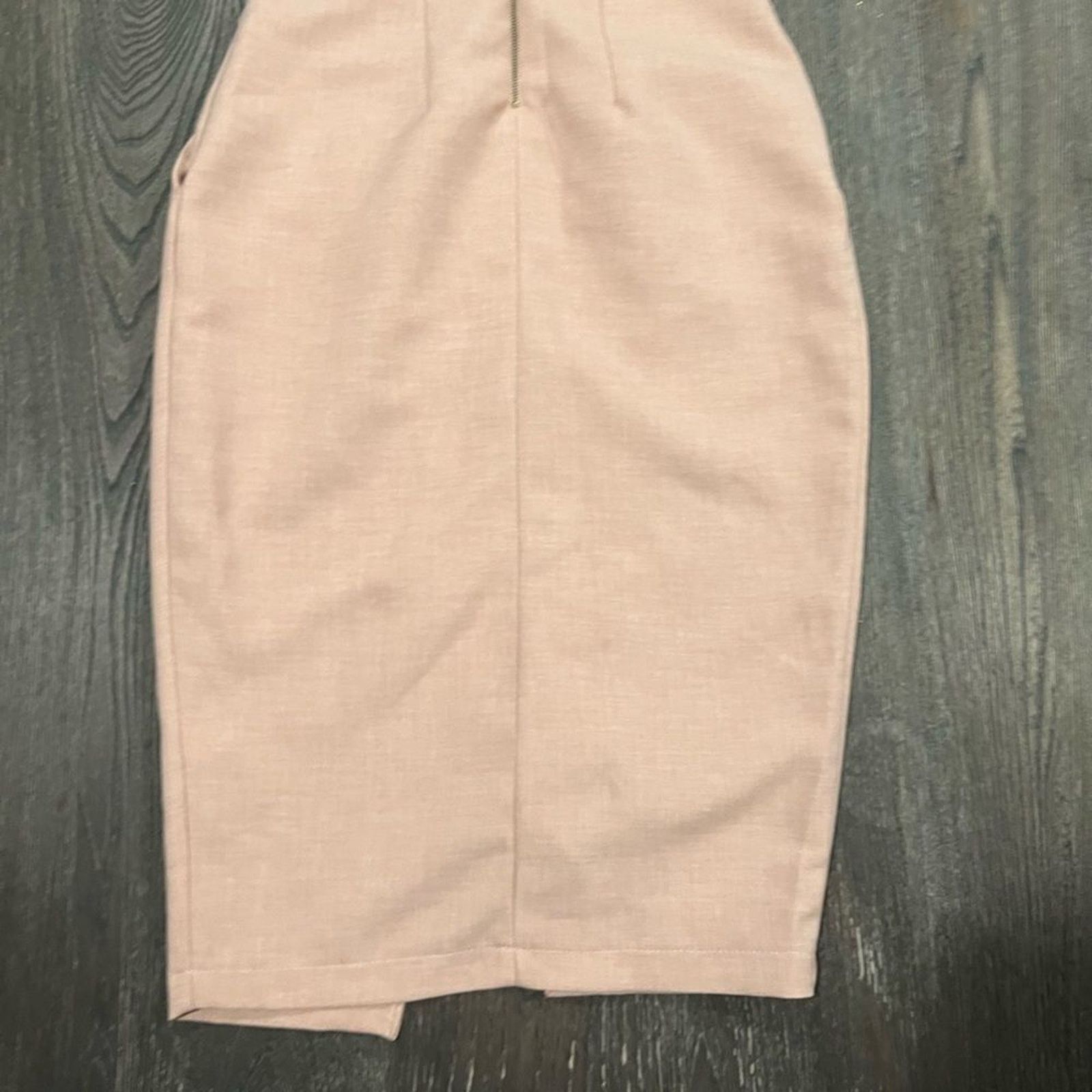 Closet London Closet London Peach Beige Short Dolman Sleeve Midi Dress 6 Size M / US 6-8 / IT 42-44 - 7 Thumbnail
