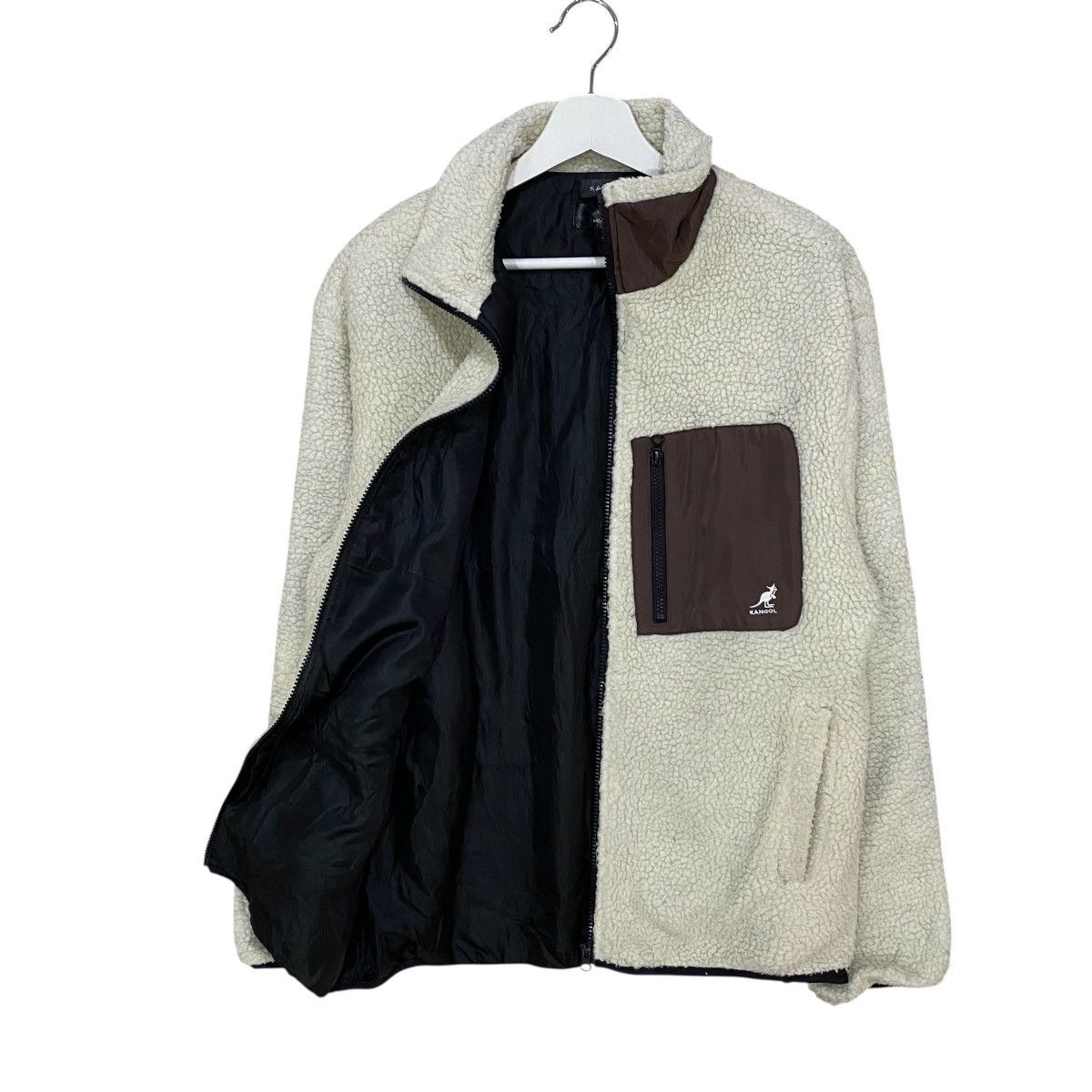 Kangol ❄️VINTAGES KANGOL MONO-MART DEEP PILED FLEECE JACKET Size US M / EU 48-50 / 2 - 6 Thumbnail