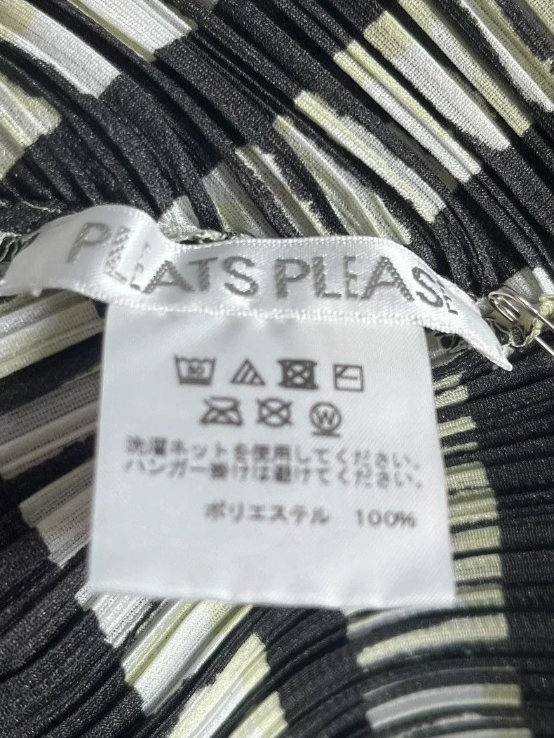 Issey Miyake Issey Miyake size:3 Black and white striped short-sleeved Size S / US 4 / IT 40 - 3 Thumbnail