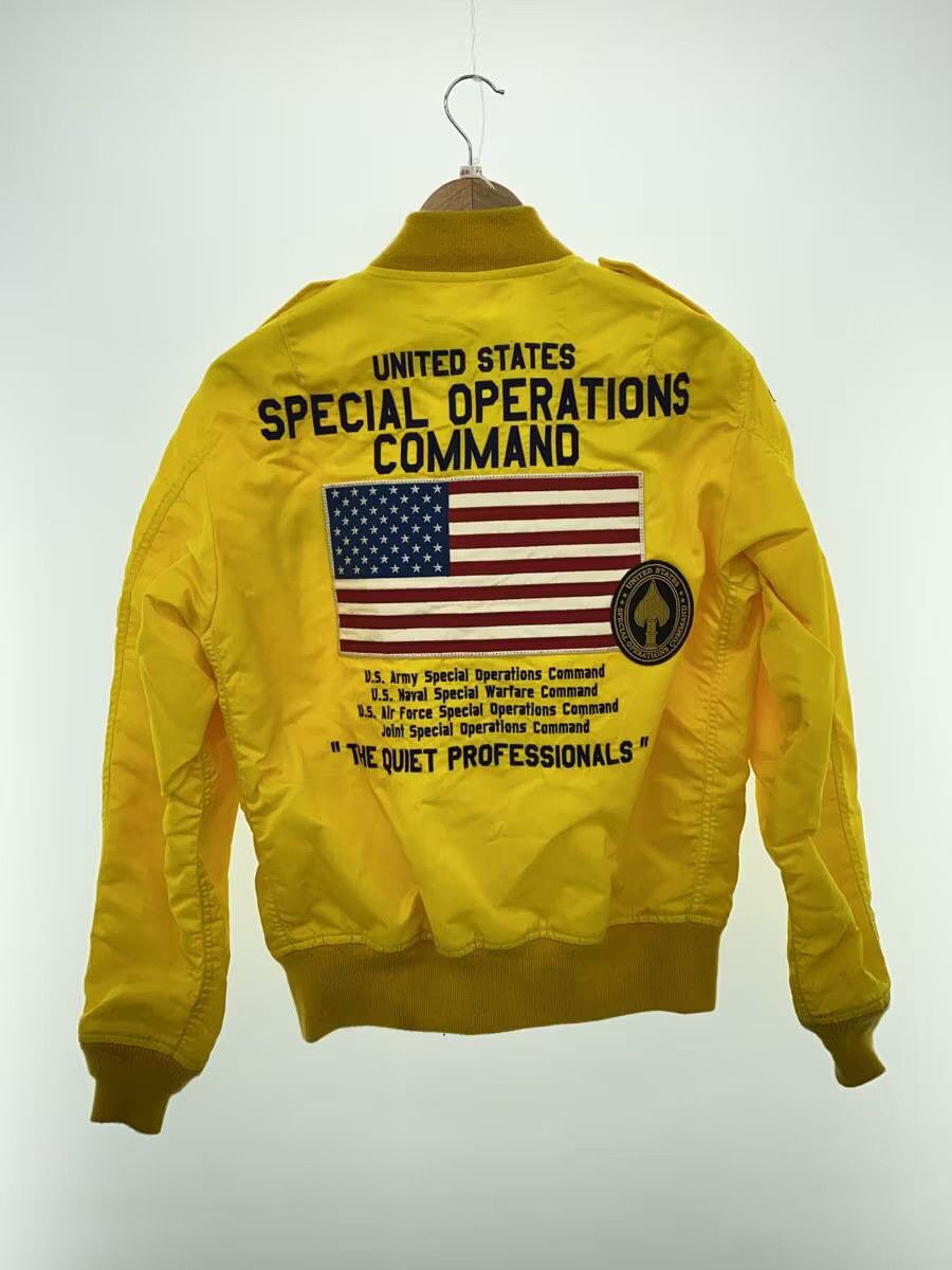 Avirex Avirex Plain Poly Flight Jkt Yellow Size US L / EU 52-54 / 3 - 2 Thumbnail