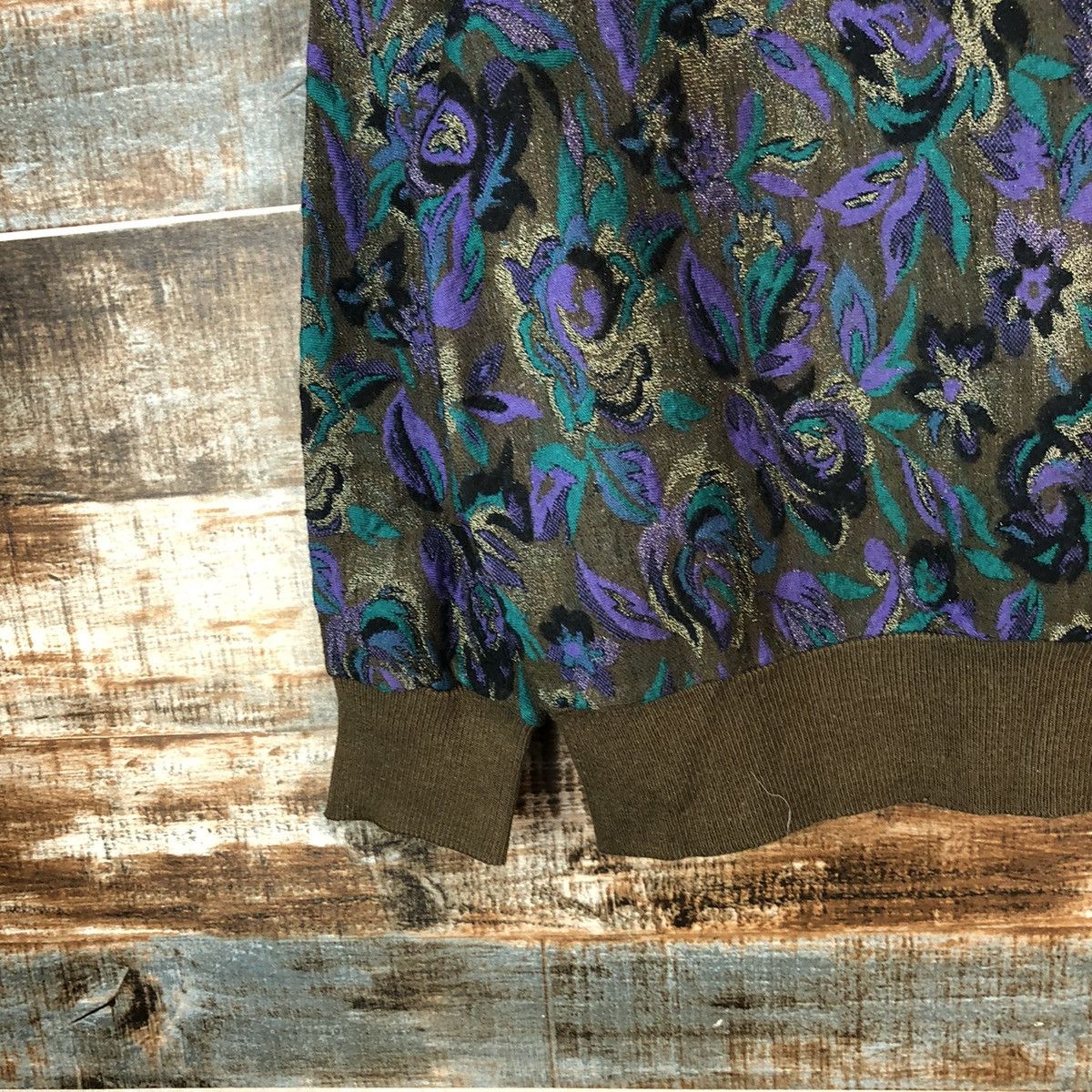 Japanese Brand Japan vintage art Purple Knitwear #A2051 Size S / US 4 / IT 40 - 7 Thumbnail