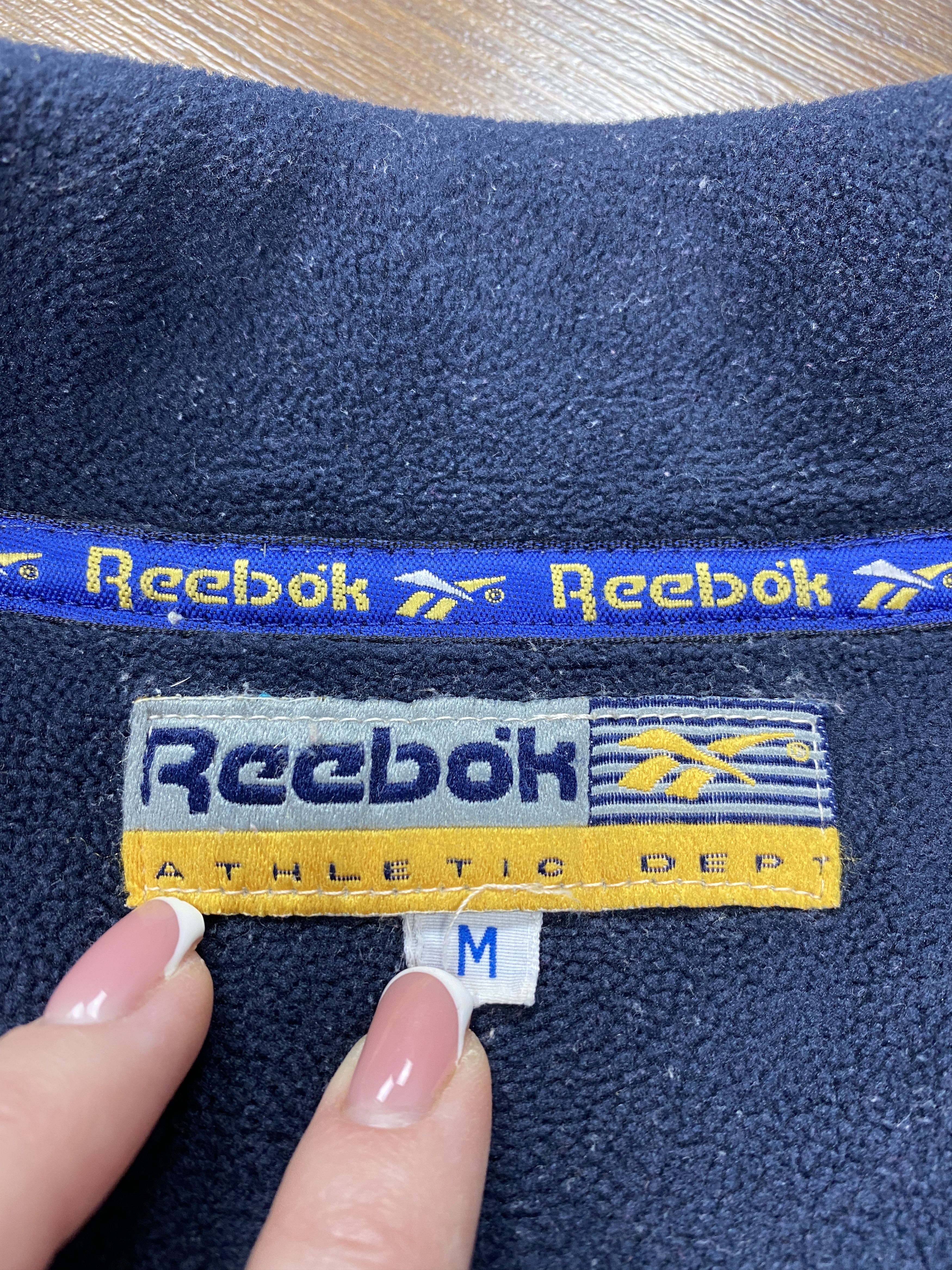 Reebok Reebok 90s Vintage Mens 1\4 Zip Fleece Jacket Size US M / EU 48-50 / 2 - 4 Thumbnail