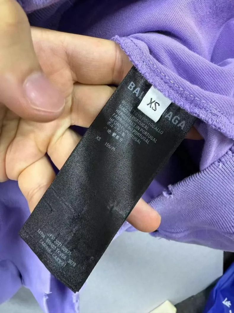 Balenciaga Balenciaga Purple Sabotage Hoodie Size US XS / EU 42 / 0 - 5 Thumbnail